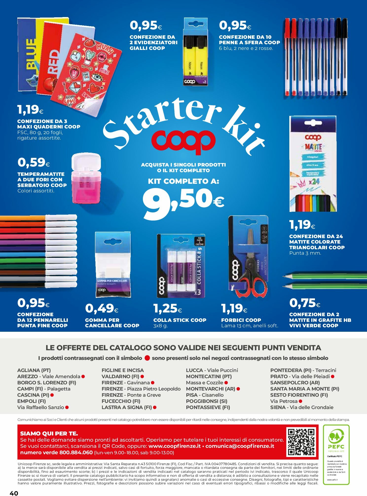 coop-firenze - Volantino Coop Firenze - Scuola per tutti! valido dal 14/08 al 24/09 - page: 40