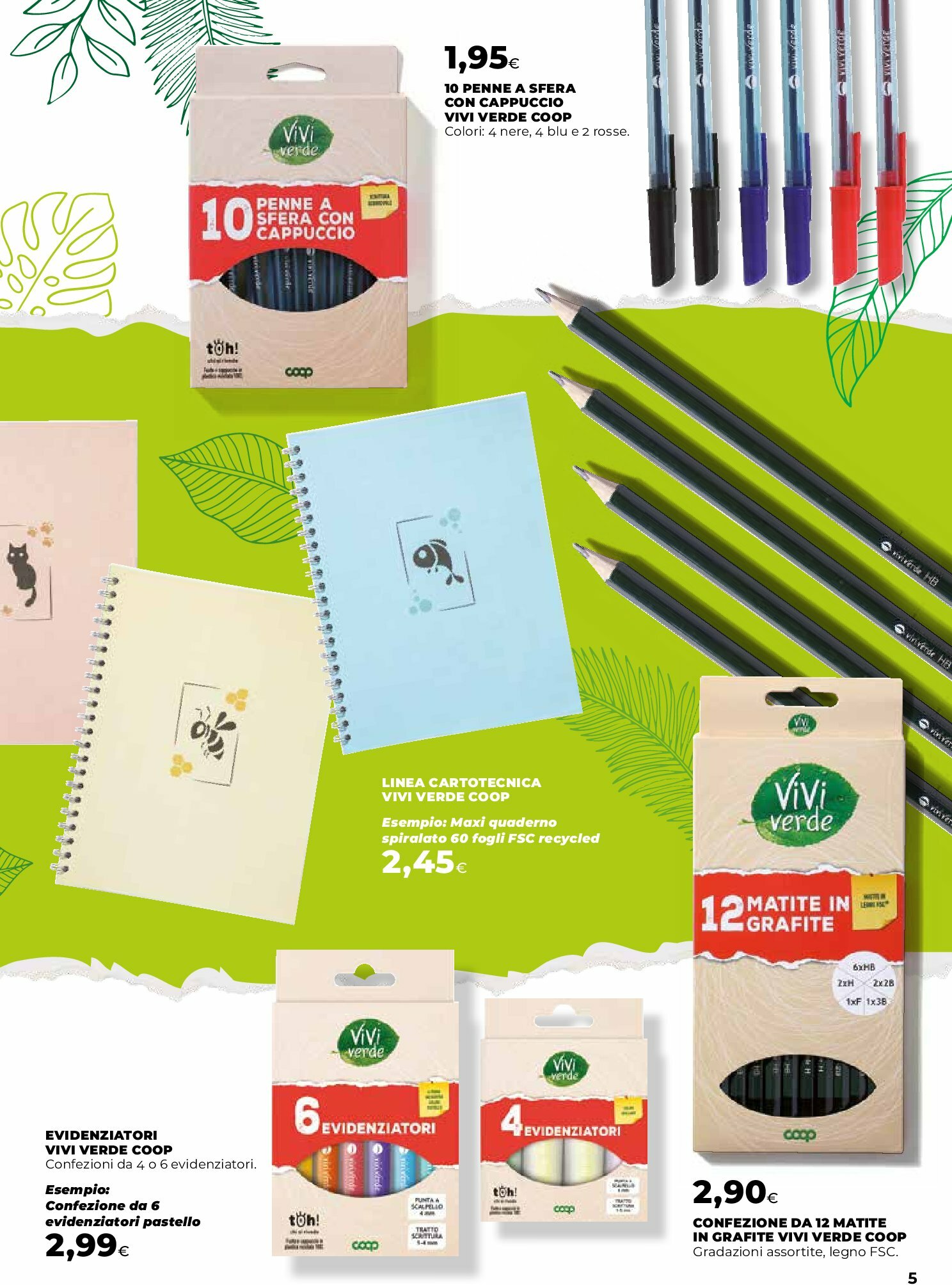coop-firenze - Volantino Coop Firenze - Scuola per tutti! valido dal 14/08 al 24/09 - page: 5