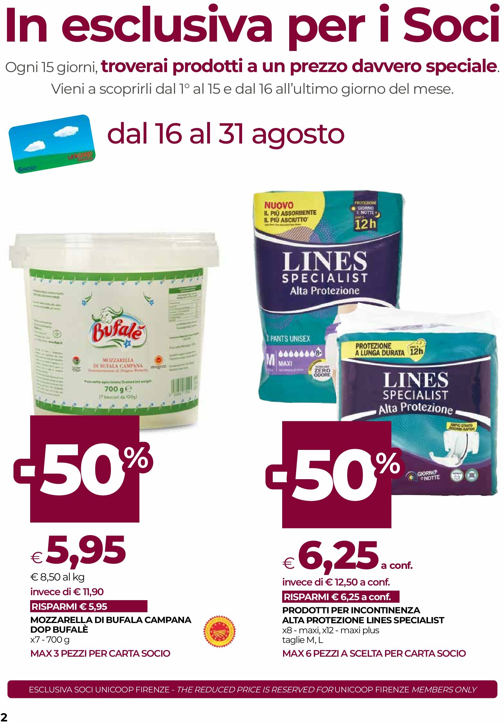 coop-firenze - Volantino Coop Firenze - Mini valido dal 21/08 al 03/09 - page: 2