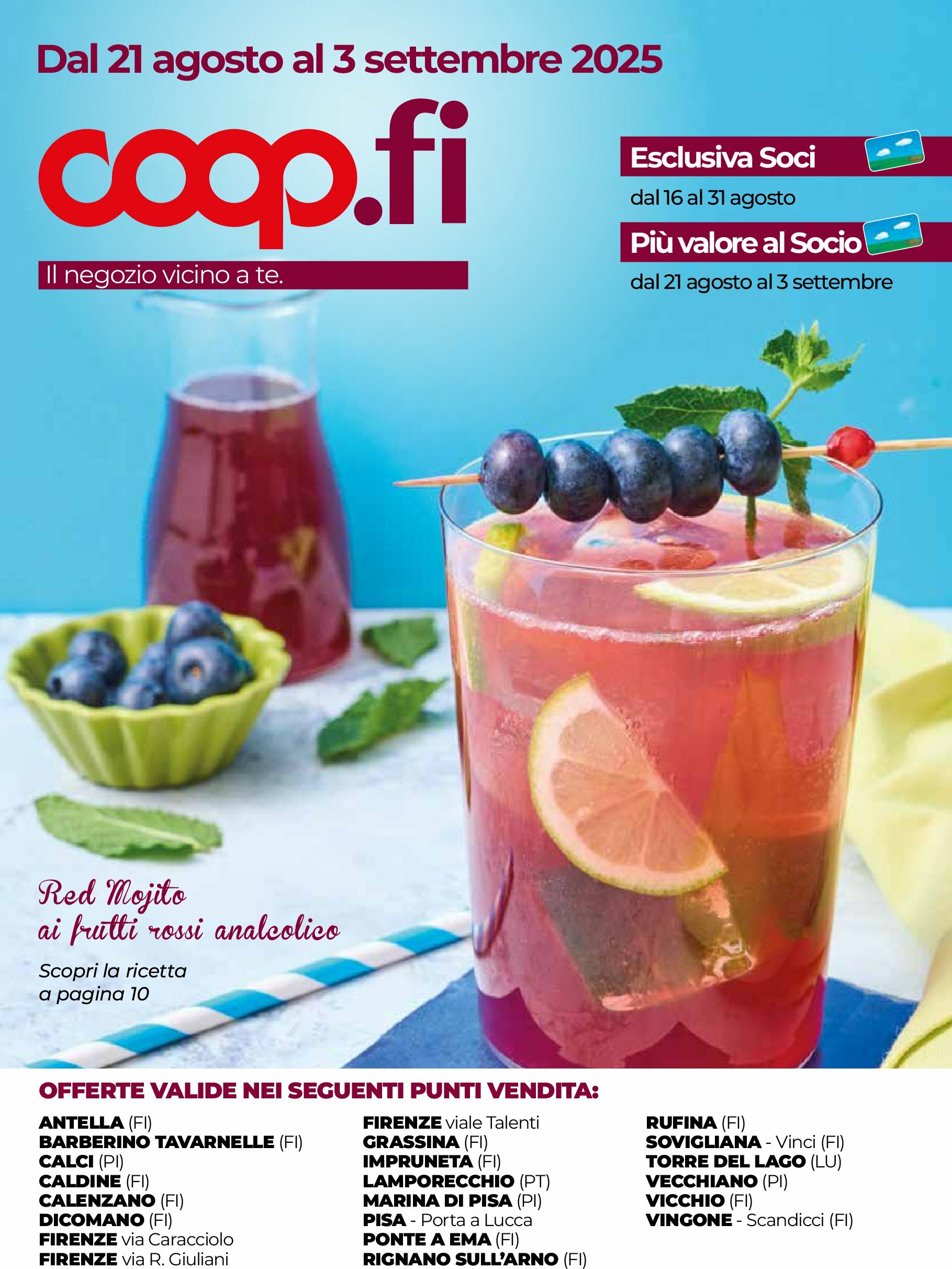 coop-firenze - Volantino Coop Firenze valido dal 21/08 al 03/09
