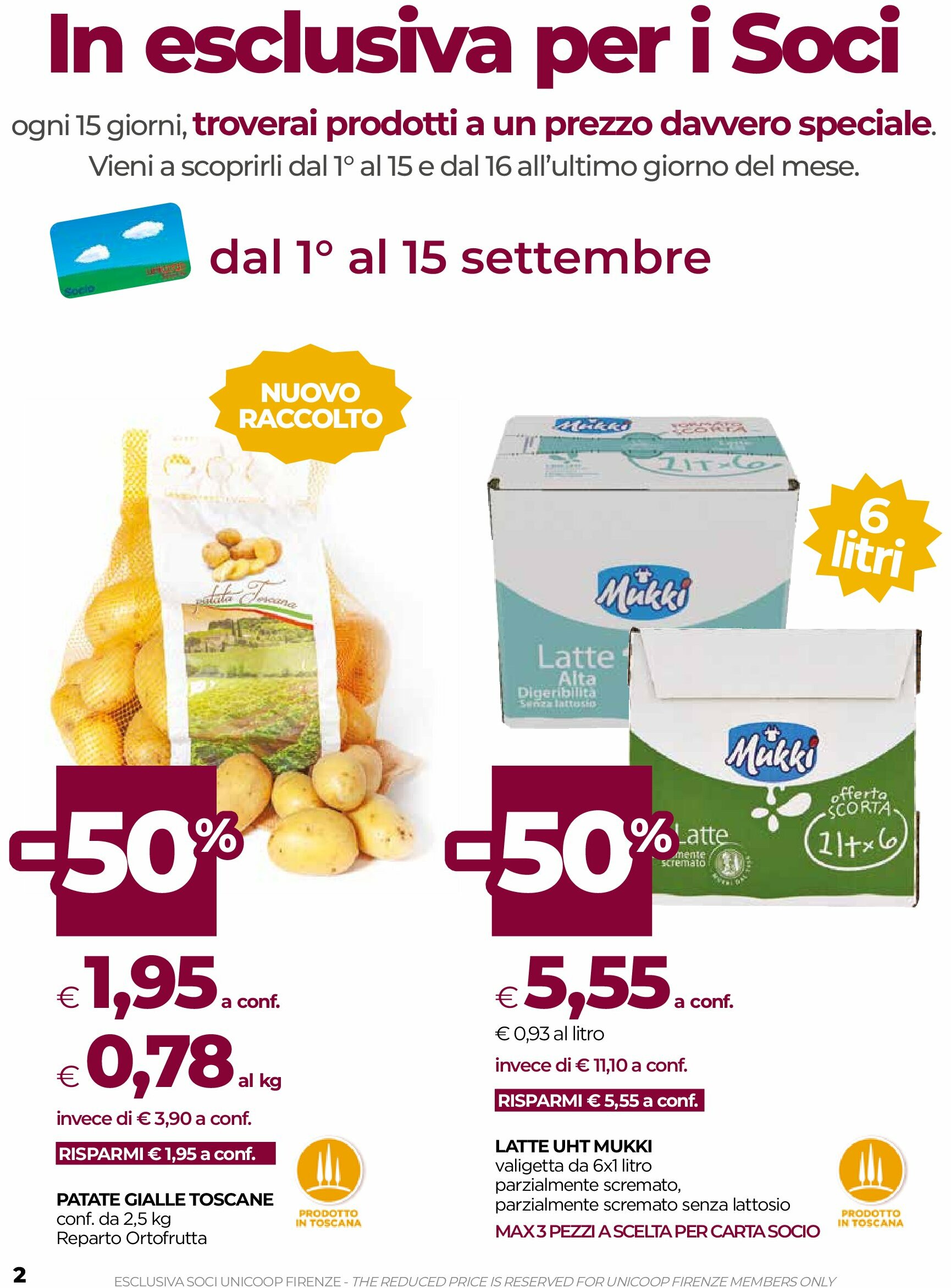 coop-firenze - Volantino Coop Firenze - Il tuo supermercato valido dal 28/08 al 10/09 - page: 2