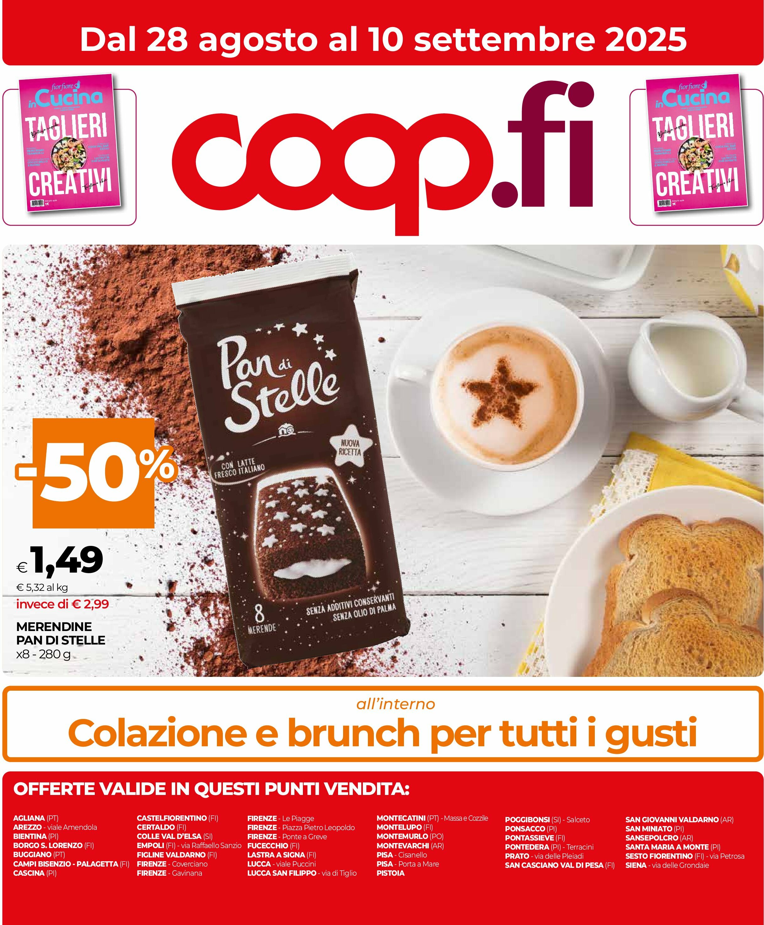 coop-firenze - Volantino Coop Firenze valido dal 28/08 al 10/09