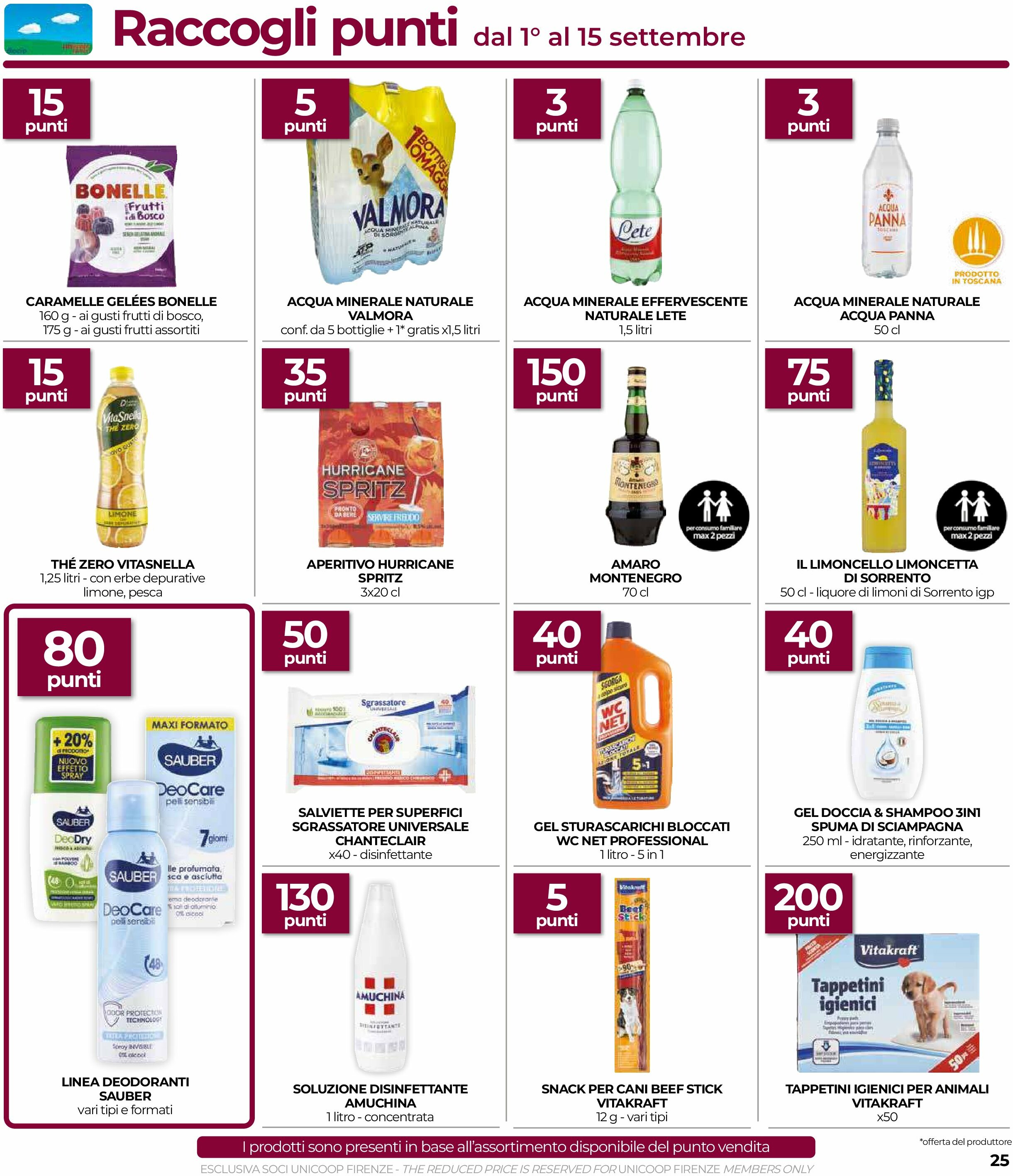 coop-firenze - Volantino Coop Firenze valido dal 28/08 al 10/09 - page: 25