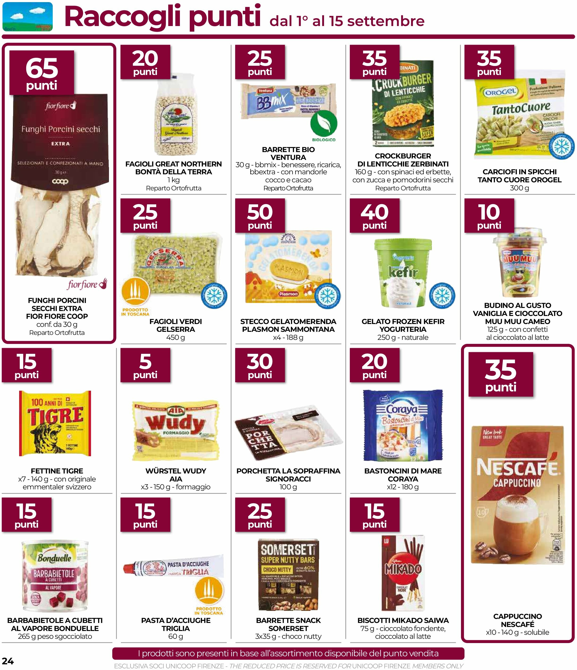 coop-firenze - Volantino Coop Firenze valido dal 28/08 al 10/09 - page: 24
