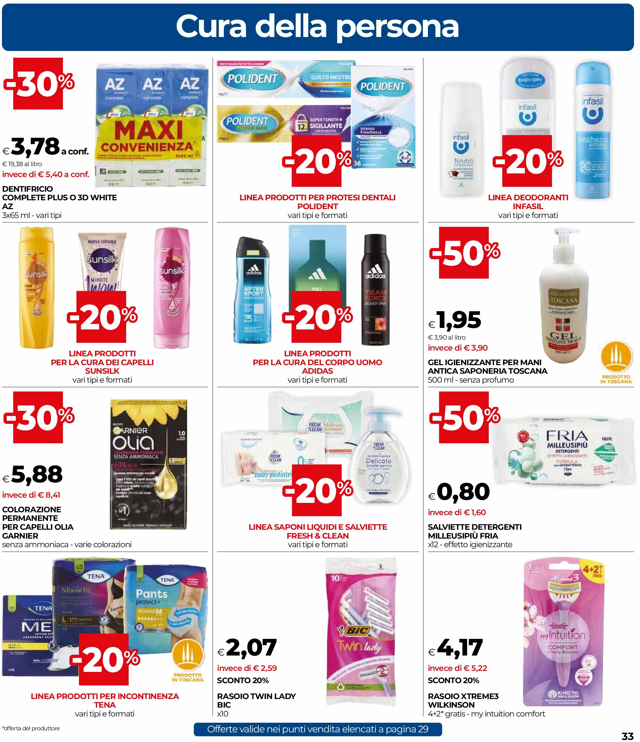 coop-firenze - Volantino Coop Firenze valido dal 28/08 al 10/09 - page: 33