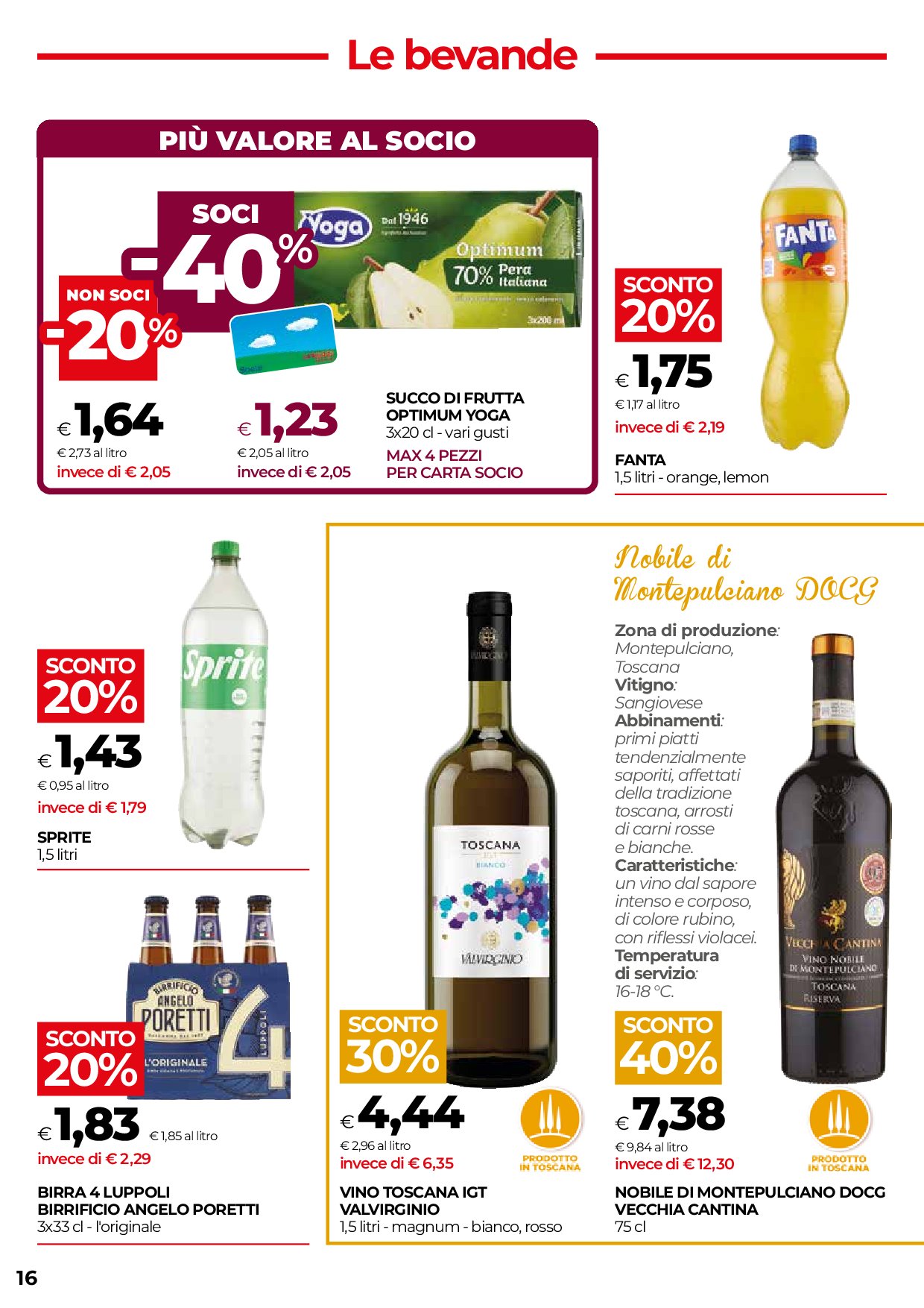 coop-firenze - Volantino Coop Firenze - Mini valido dal 04/09 al 17/09 - page: 16