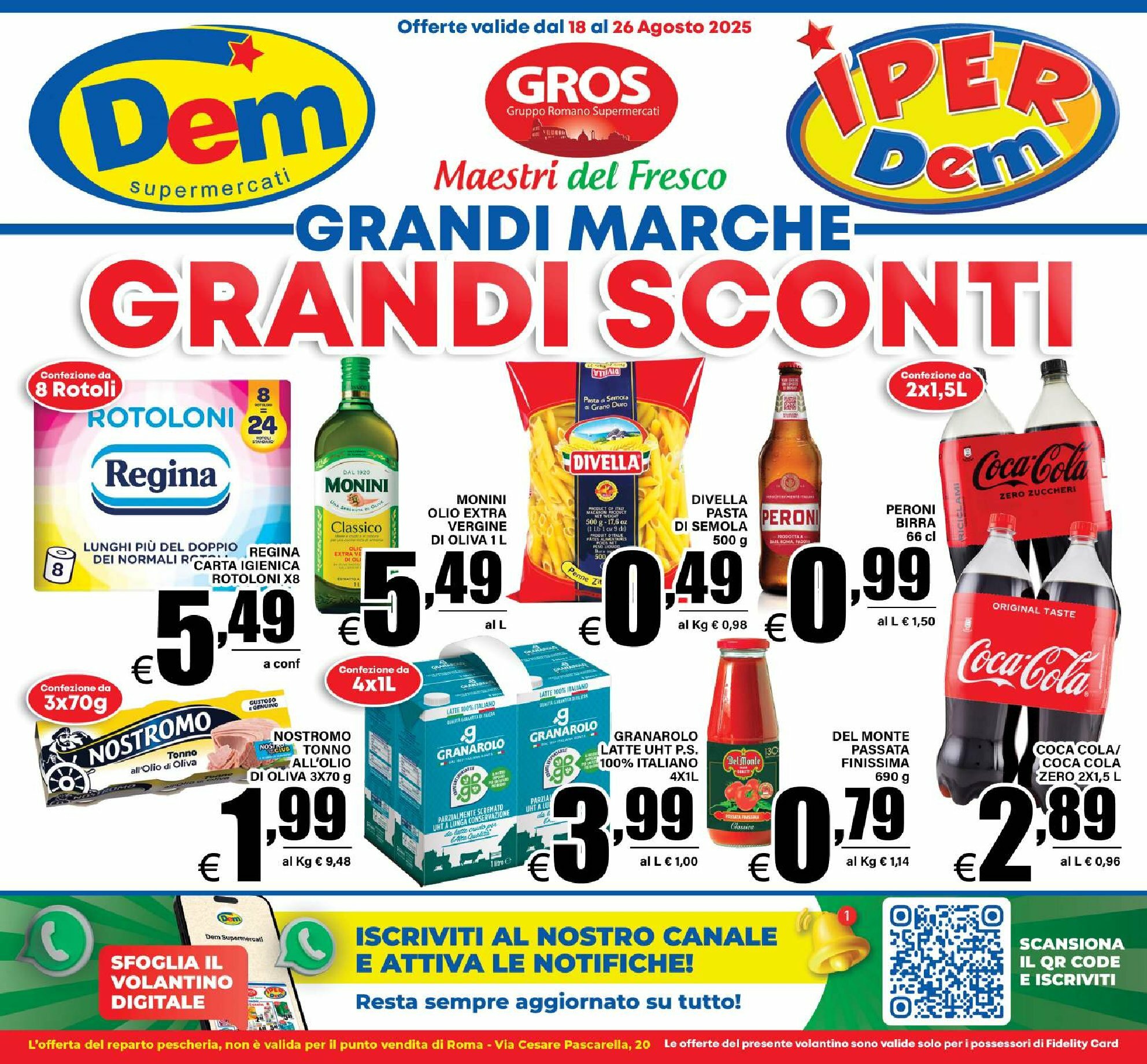 dem - Volantino Dem valido dal 18/08 al 26/08