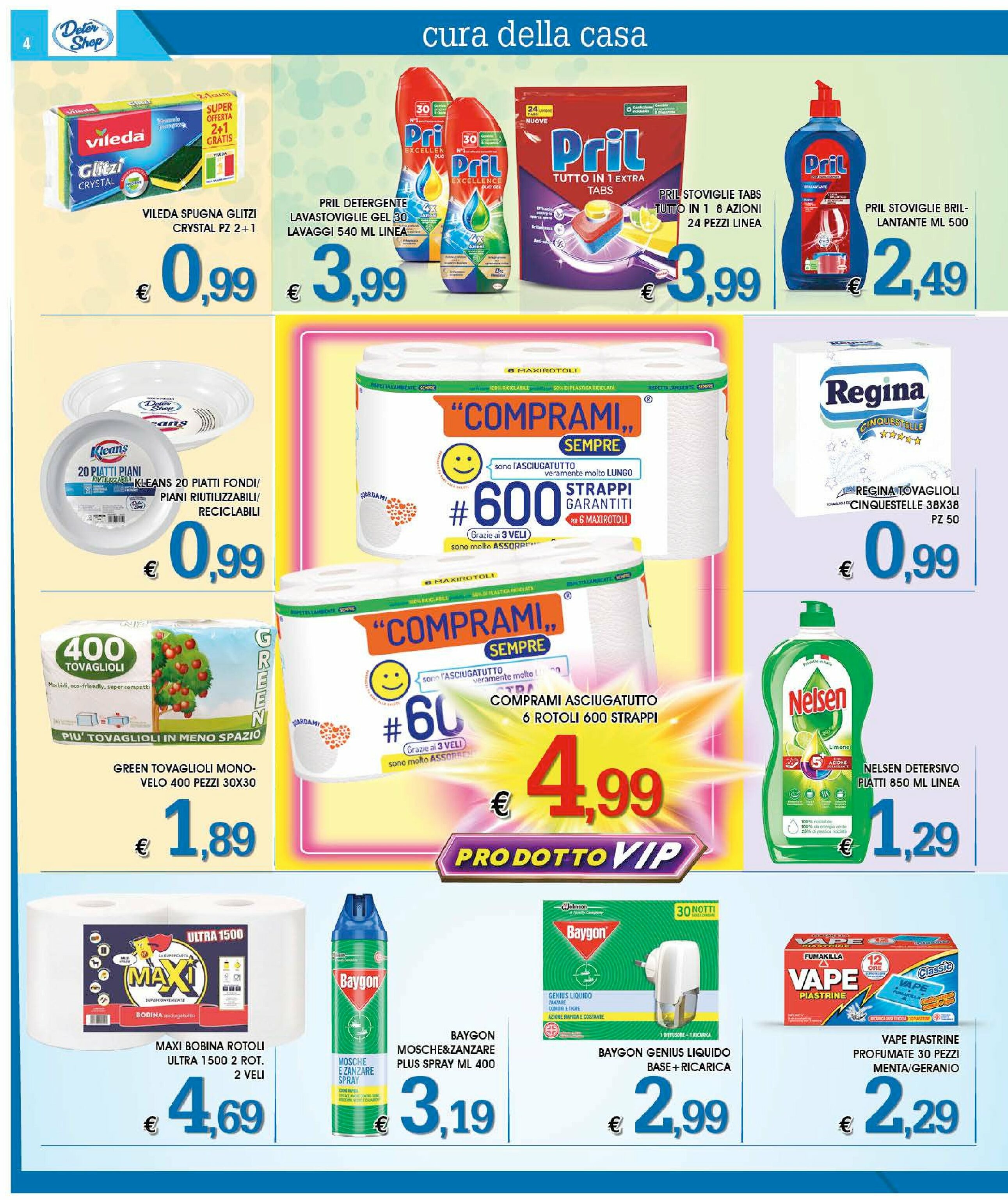 deter-shop - Volantino Deter Shop valido dal 16/08 al 31/08 - page: 4