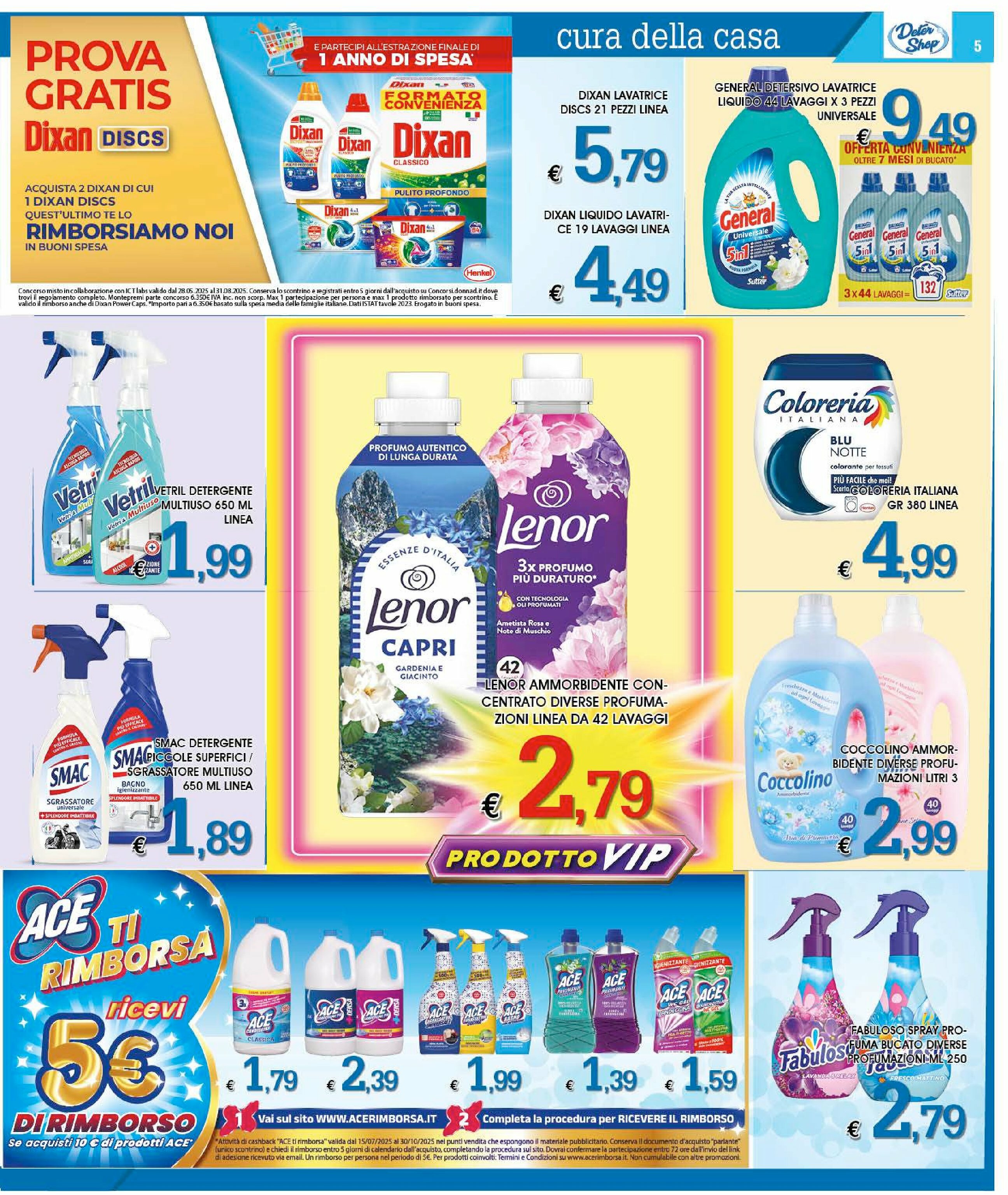 deter-shop - Volantino Deter Shop valido dal 16/08 al 31/08 - page: 5