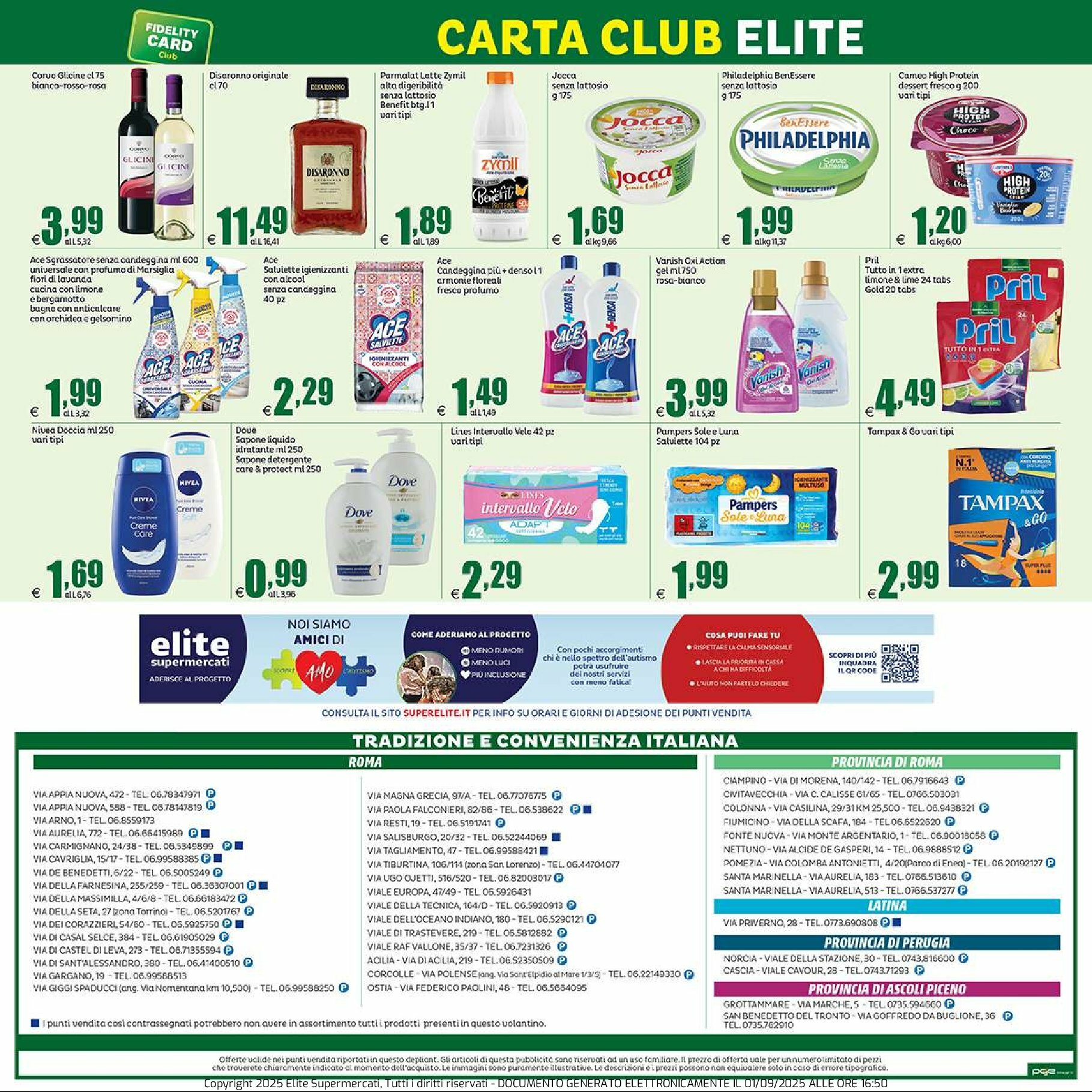 elite - Volantino Elite valido dal 21/08 al 03/09 - page: 20