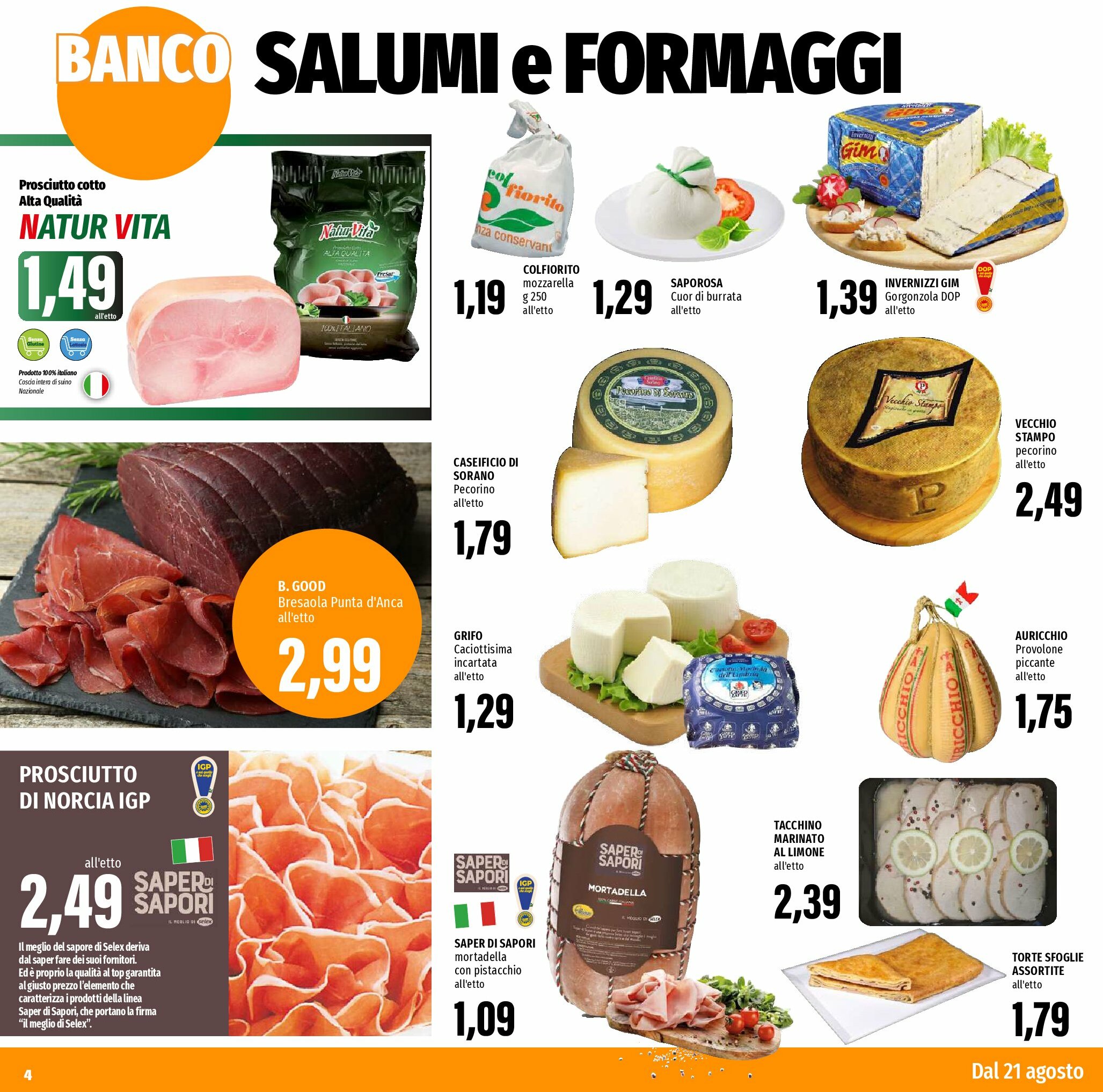 emi - Volantino Emi valido dal 21/08 al 03/09 - page: 4