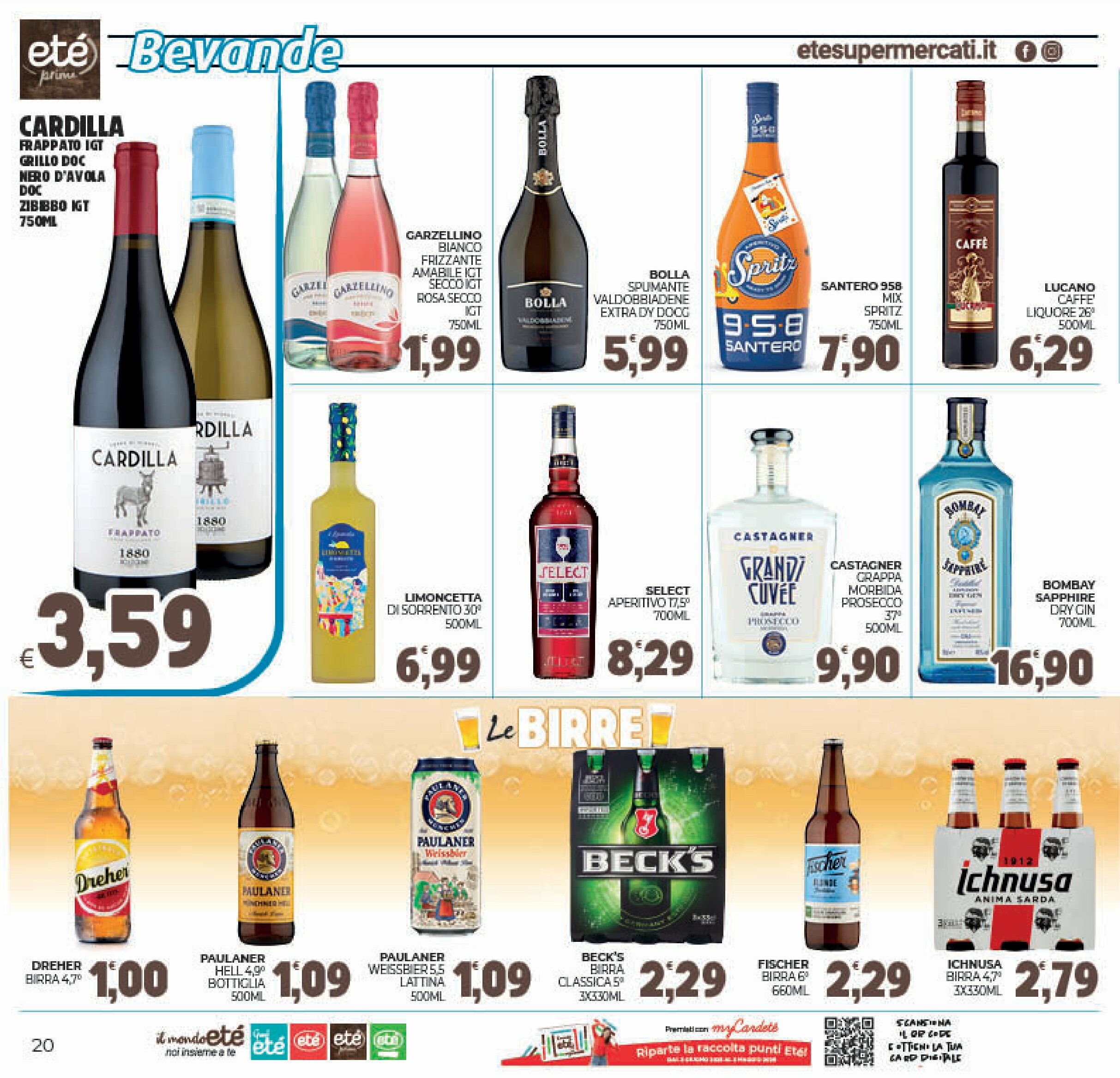 ete - Volantino Eté Prime valido dal 29/08 al 08/09 - page: 20