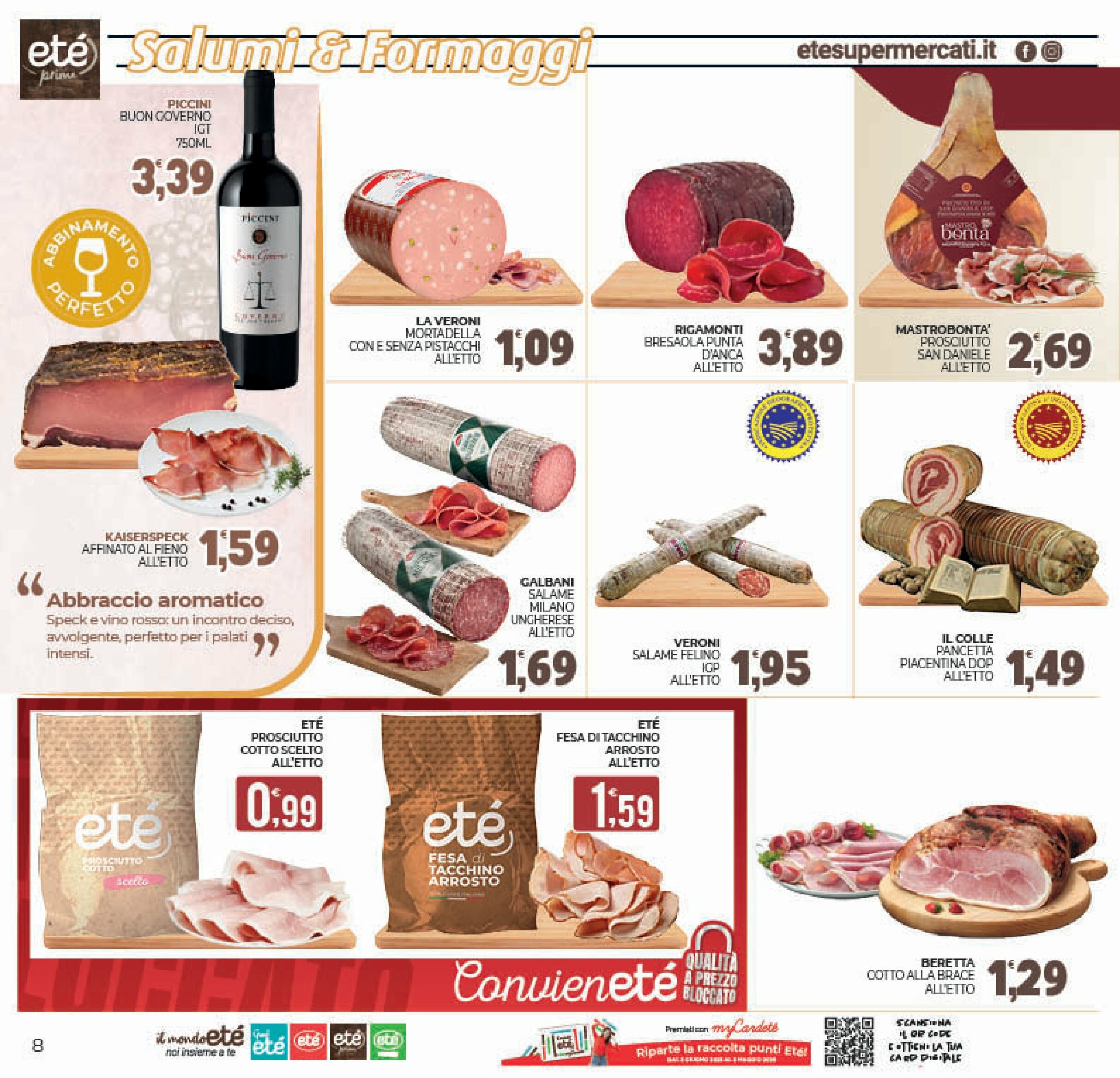 ete - Volantino Eté Prime valido dal 29/08 al 08/09 - page: 8