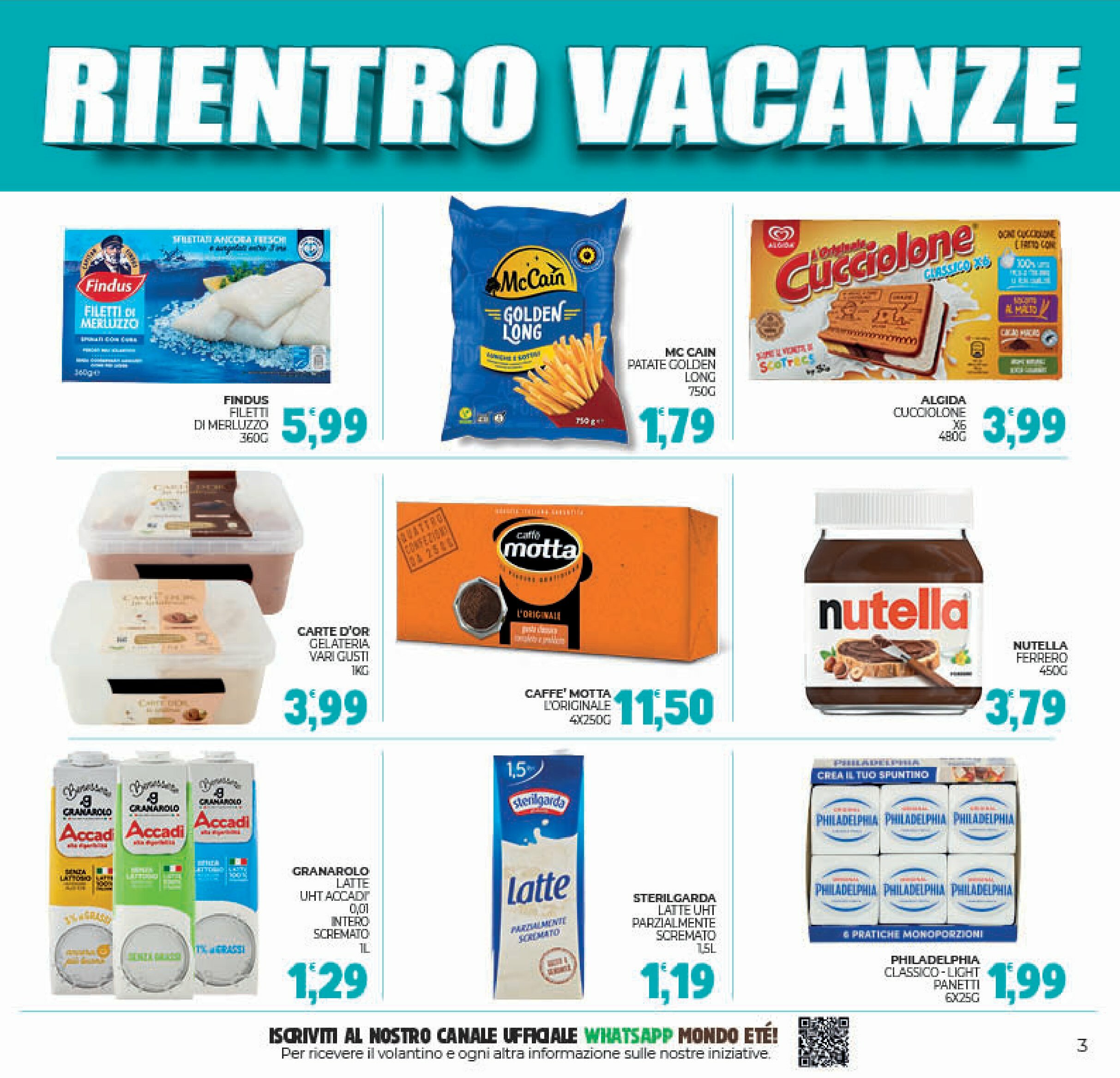 ete - Volantino Grand Eté valido dal 29/08 al 08/09 - page: 3