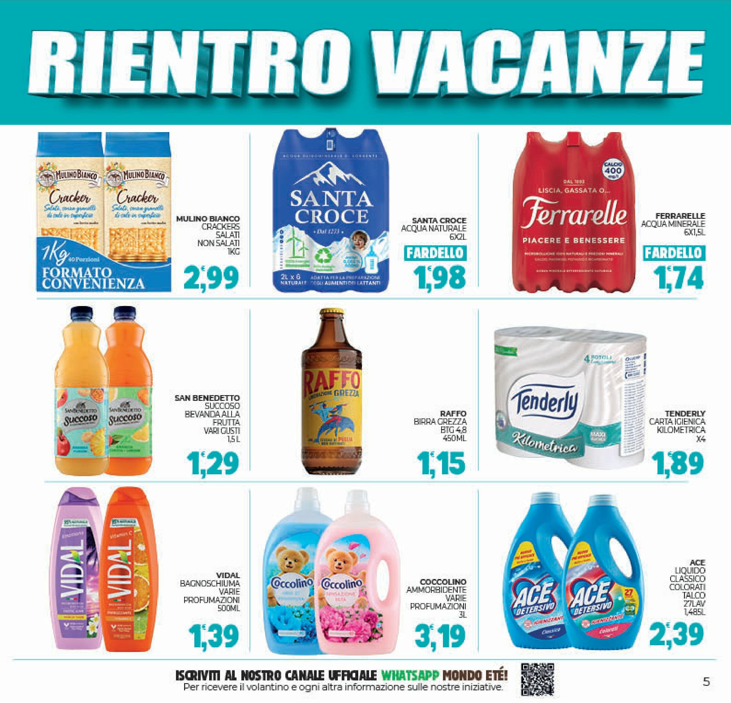 ete - Volantino Grand Eté valido dal 29/08 al 08/09 - page: 5