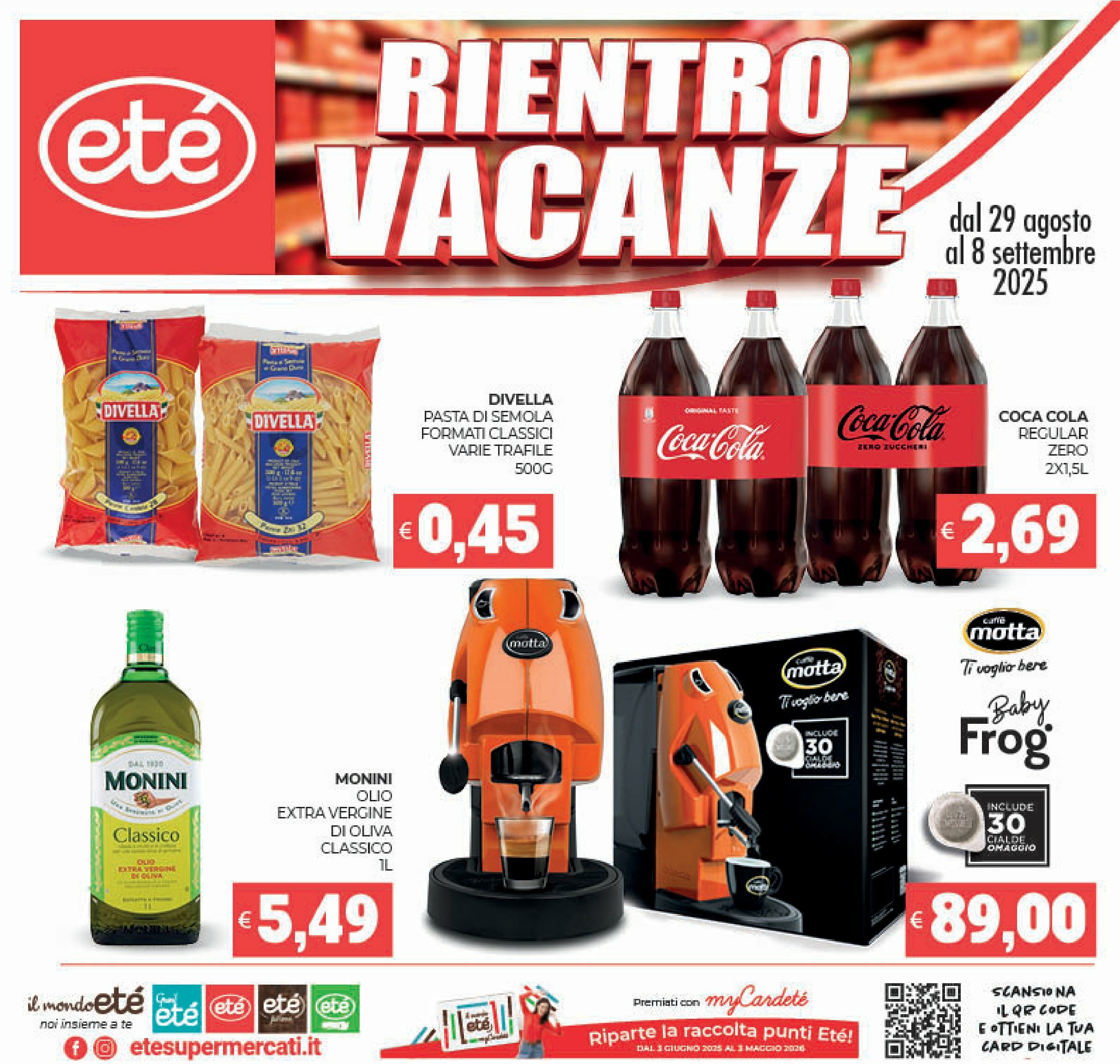 ete - Volantino Eté valido dal 29/08 al 08/09