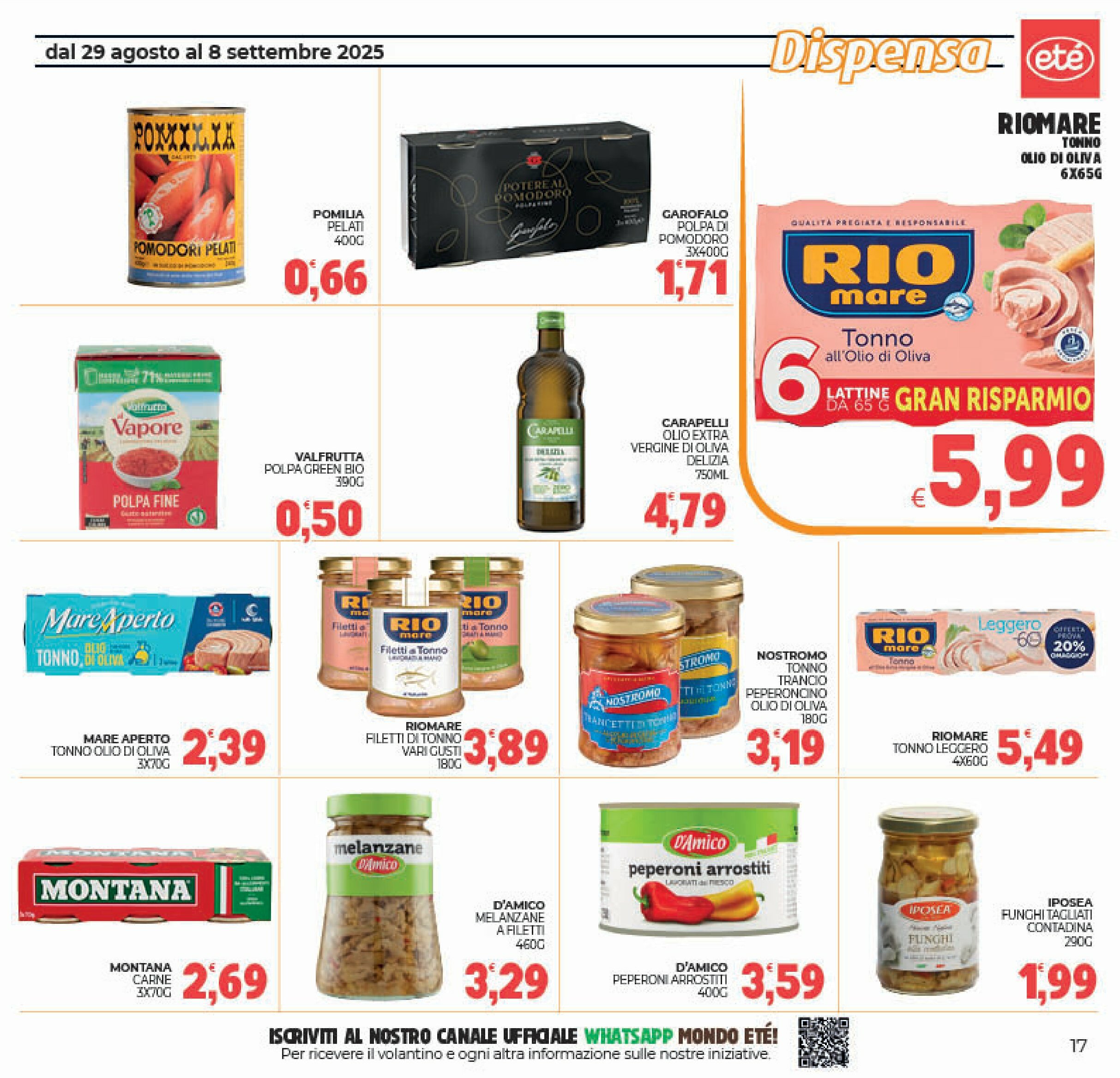 ete - Volantino Eté valido dal 29/08 al 08/09 - page: 17