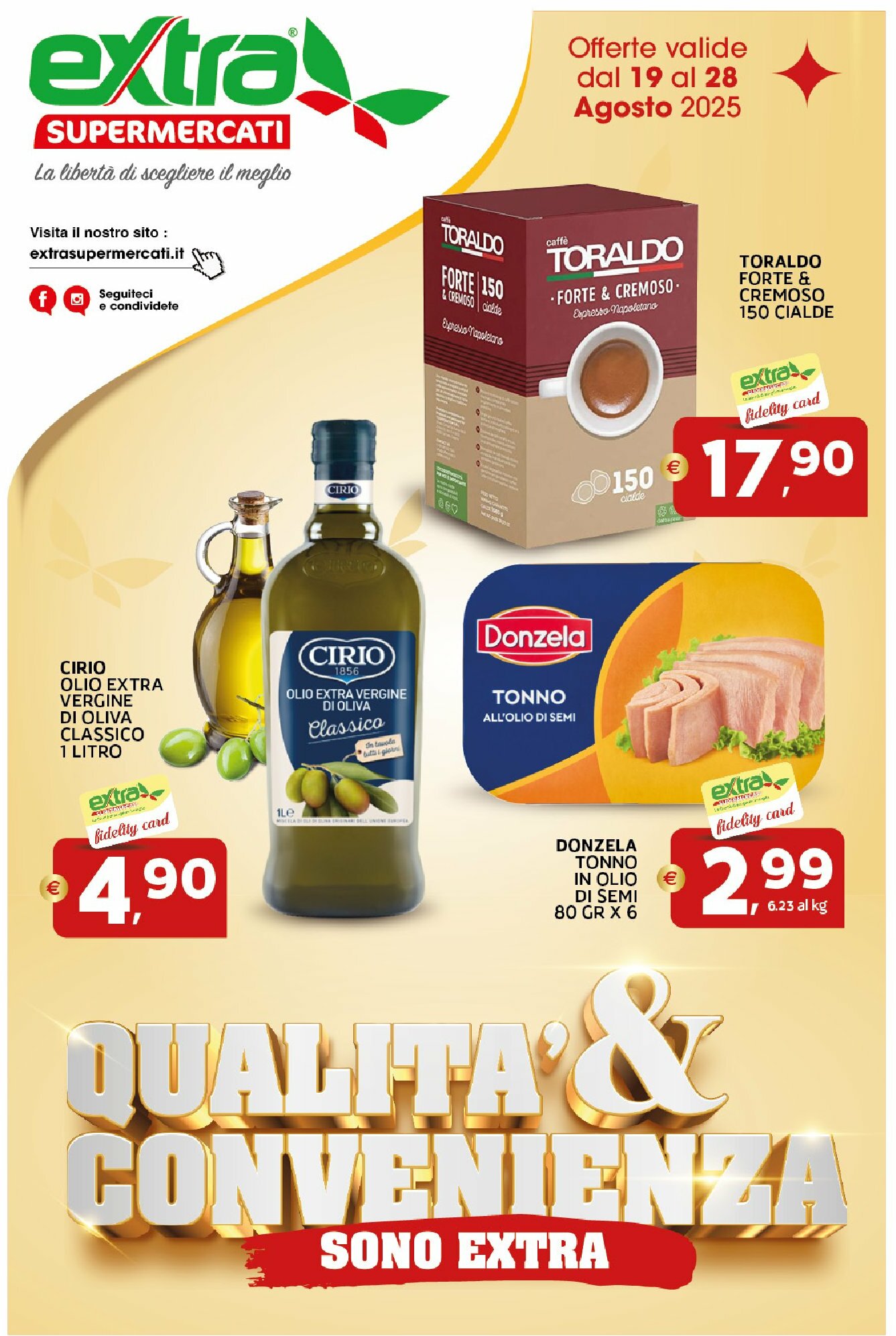 extra-supermercati - Volantino Extra Supermercati valido dal 19/08 al 28/08