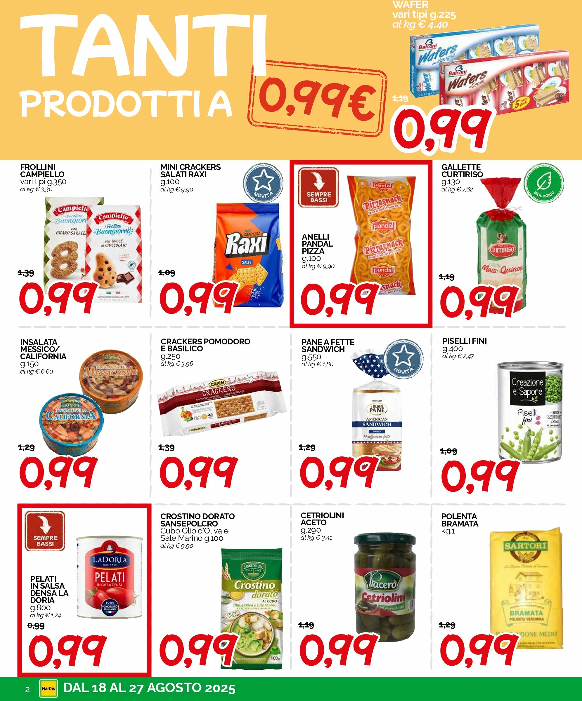 hardis - Volantino Hardis valido dal 18/08 al 27/08 - page: 2