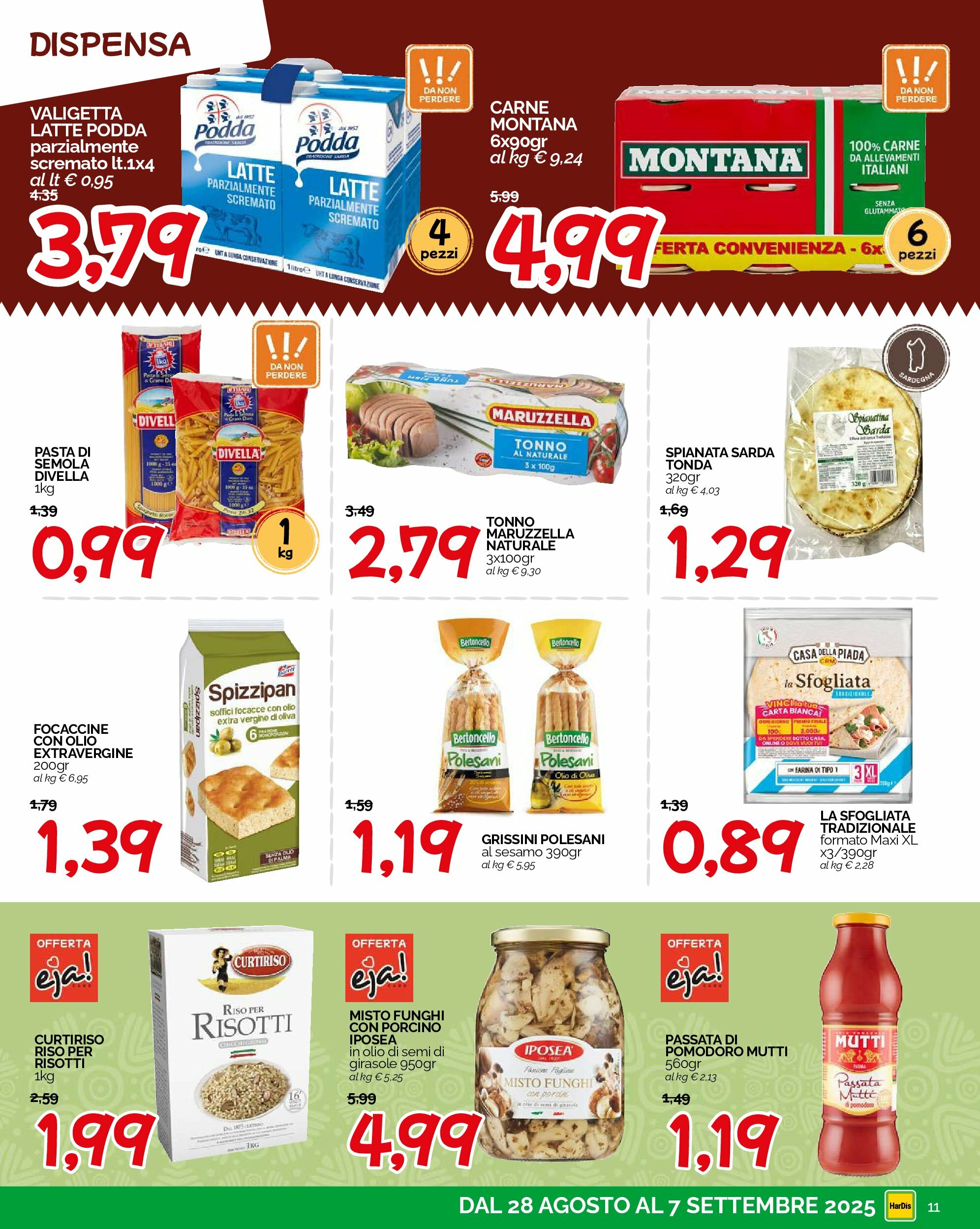 hardis - Volantino Hardis valido dal 28/08 al 07/09 - page: 11