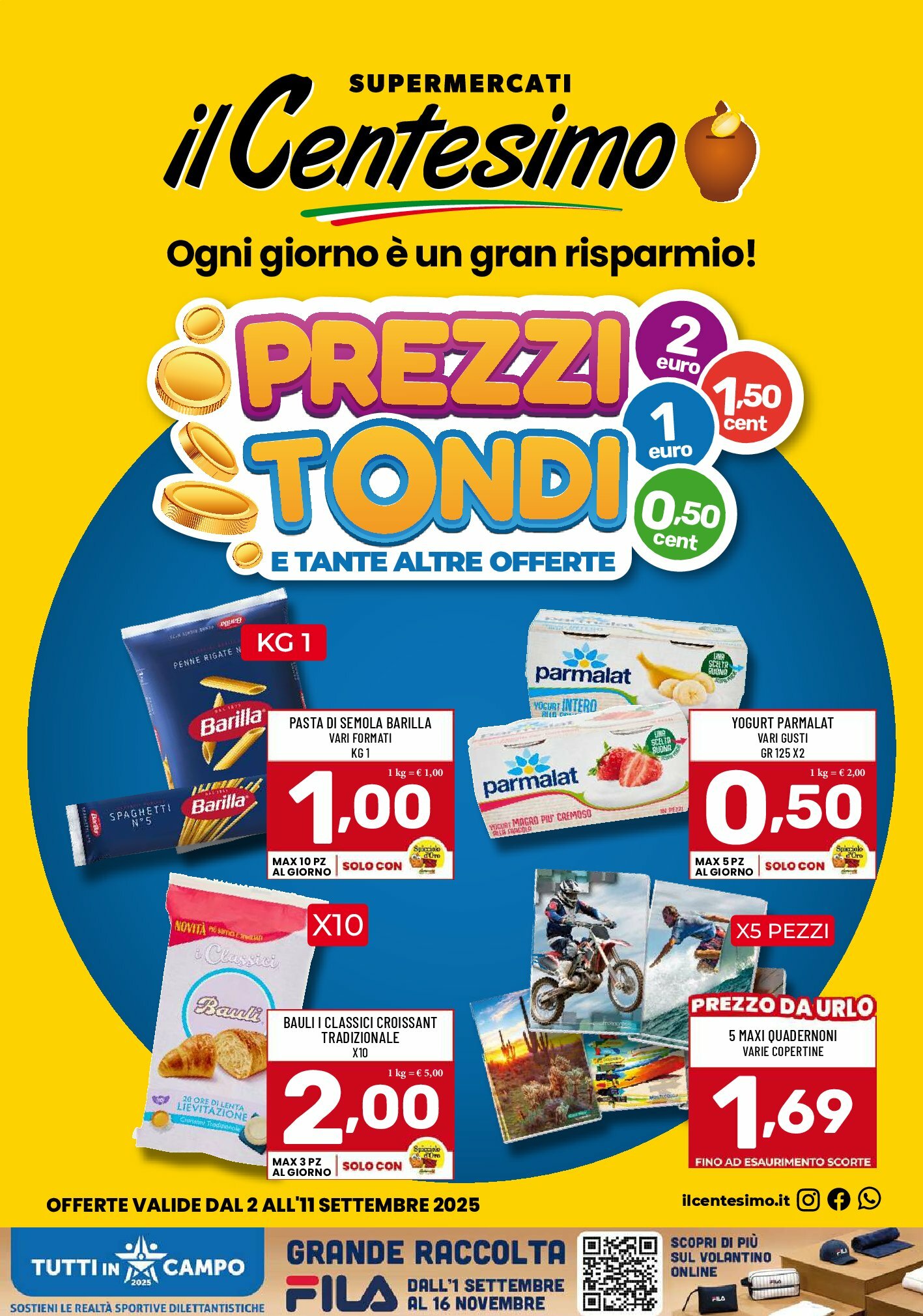 il-centesimo - Volantino il Centesimo valido dal 02/09 al 11/09 - page: 1