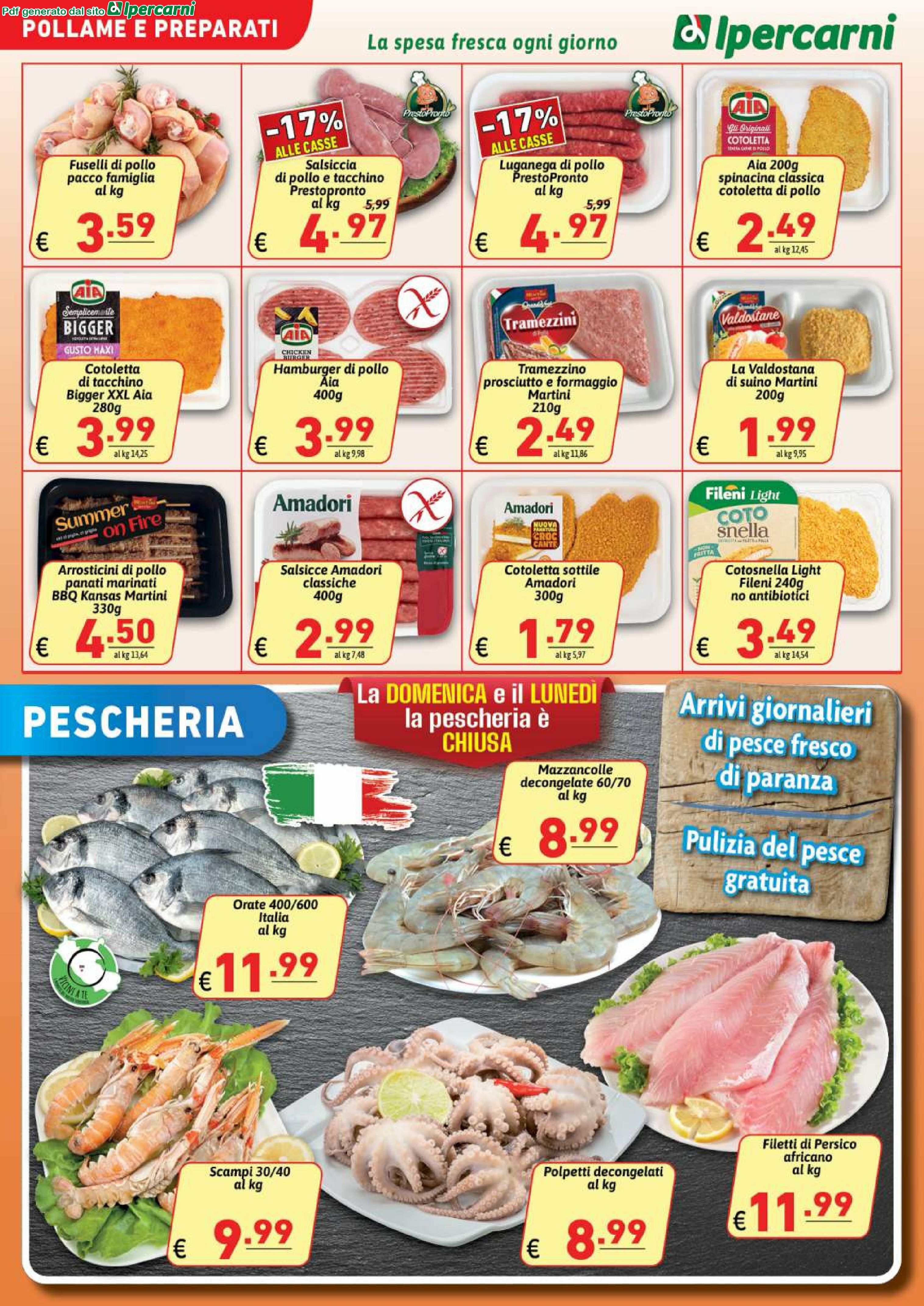 ipercarni - Volantino Ipercarni - Via Asello, Piazza dei Consoli valido dal 18/08 al 26/08 - page: 4