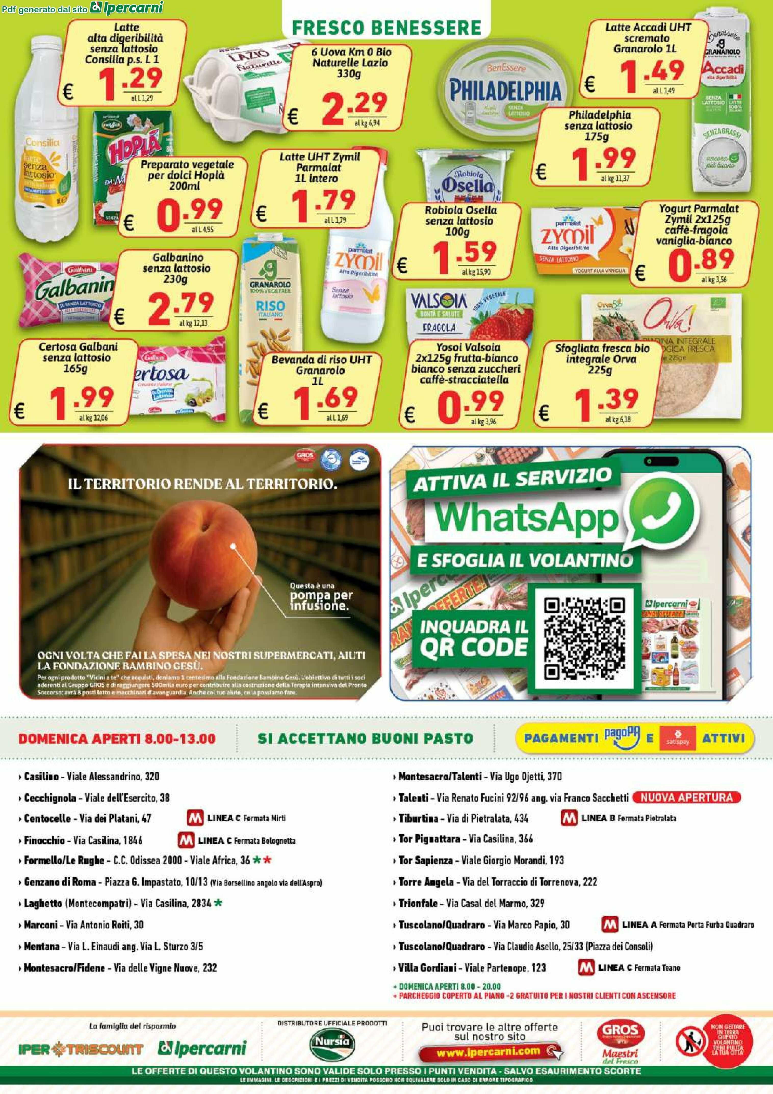 ipercarni - Volantino Ipercarni - Casilino, Finocchio, Marconi, Mentana, Centocelle, Montesacro, Tiburtina, Trionfale, Tuscolano, Villa Gordiani valido dal 18/08 al 26/08 - page: 12