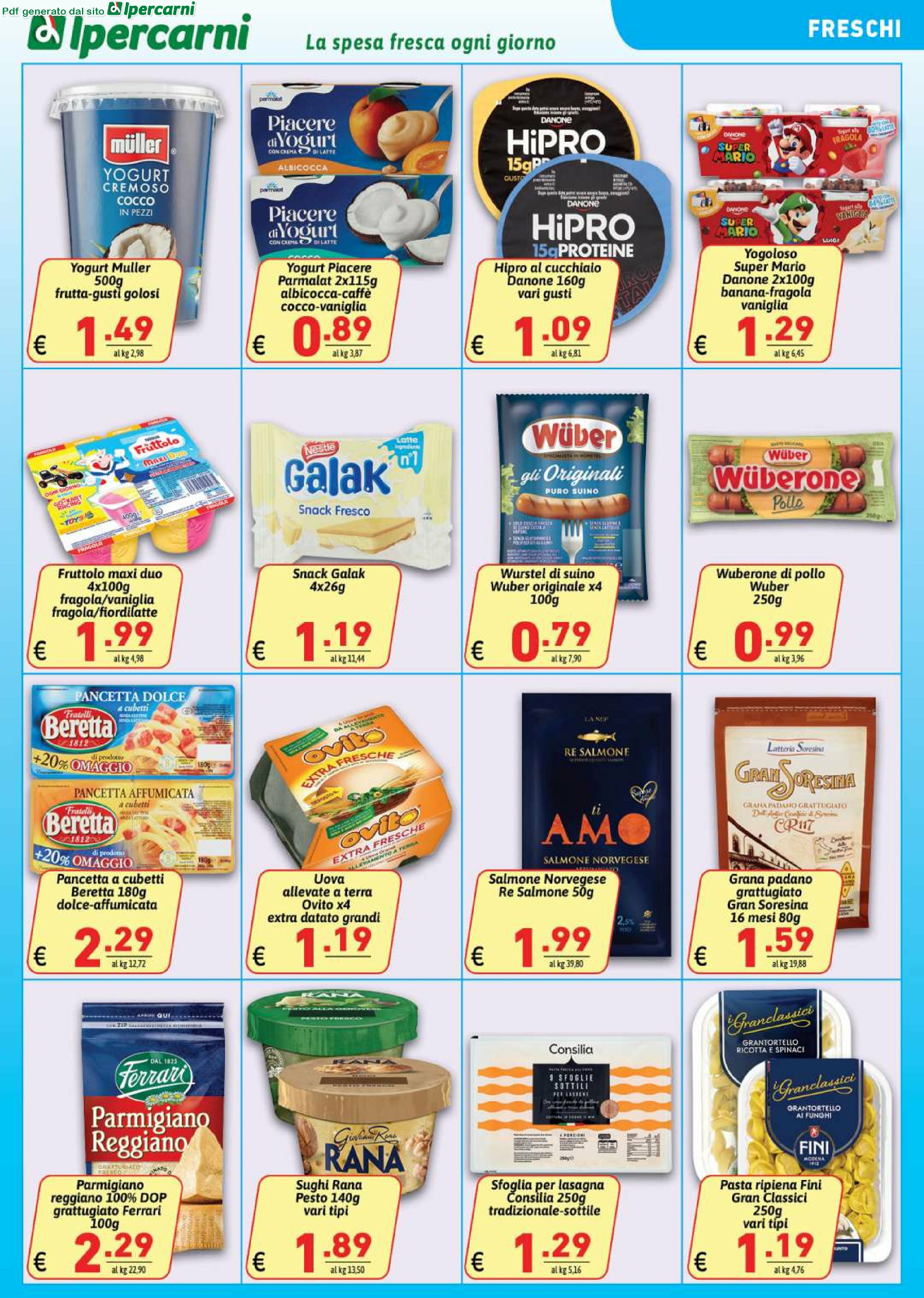 ipercarni - Volantino Ipercarni - Casilino, Finocchio, Marconi, Mentana, Centocelle, Montesacro, Tiburtina, Trionfale, Tuscolano, Villa Gordiani valido dal 18/08 al 26/08 - page: 7
