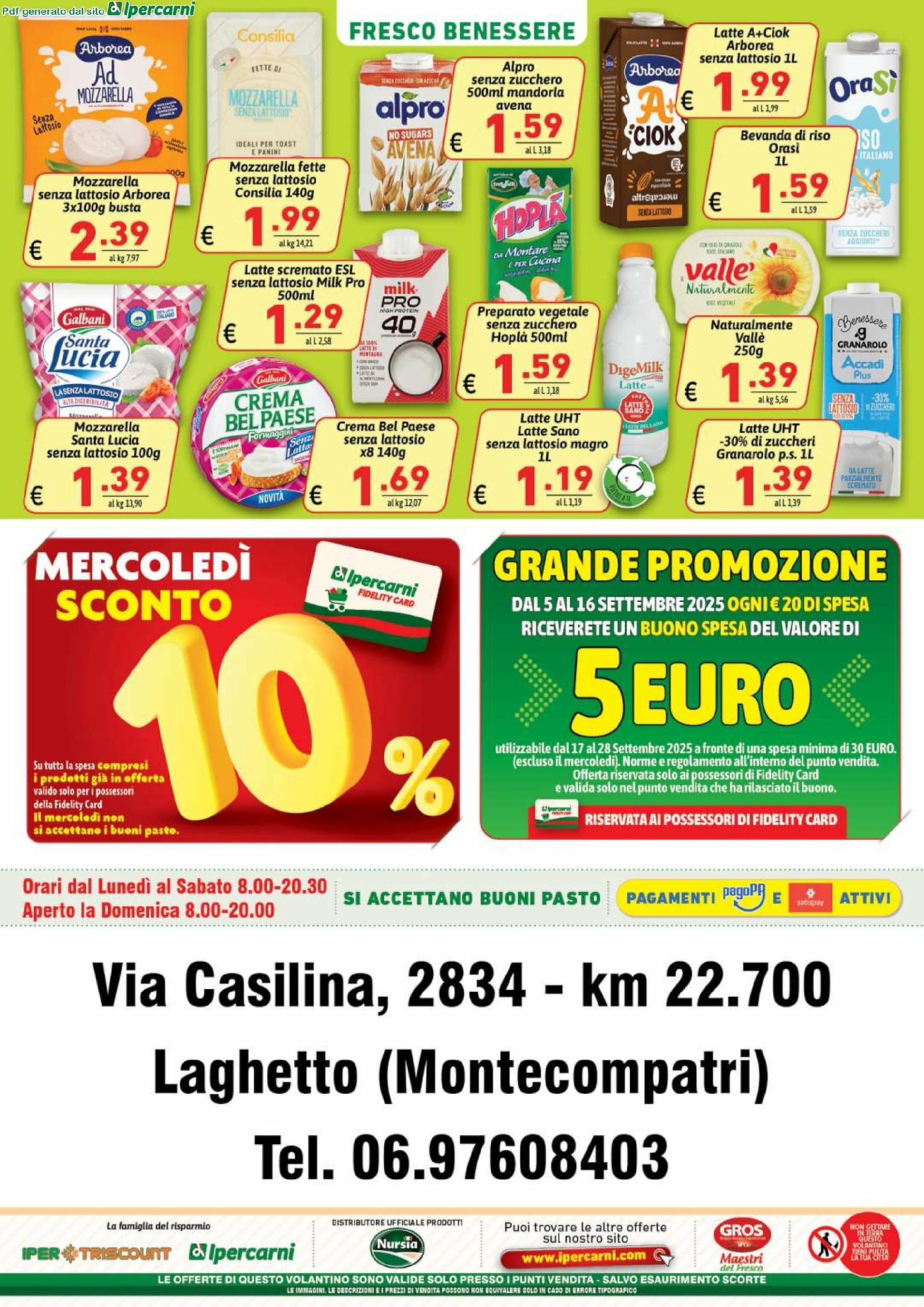 ipercarni - Volantino Ipercarni - Laghetto valido dal 05/09 al 16/09 - page: 16