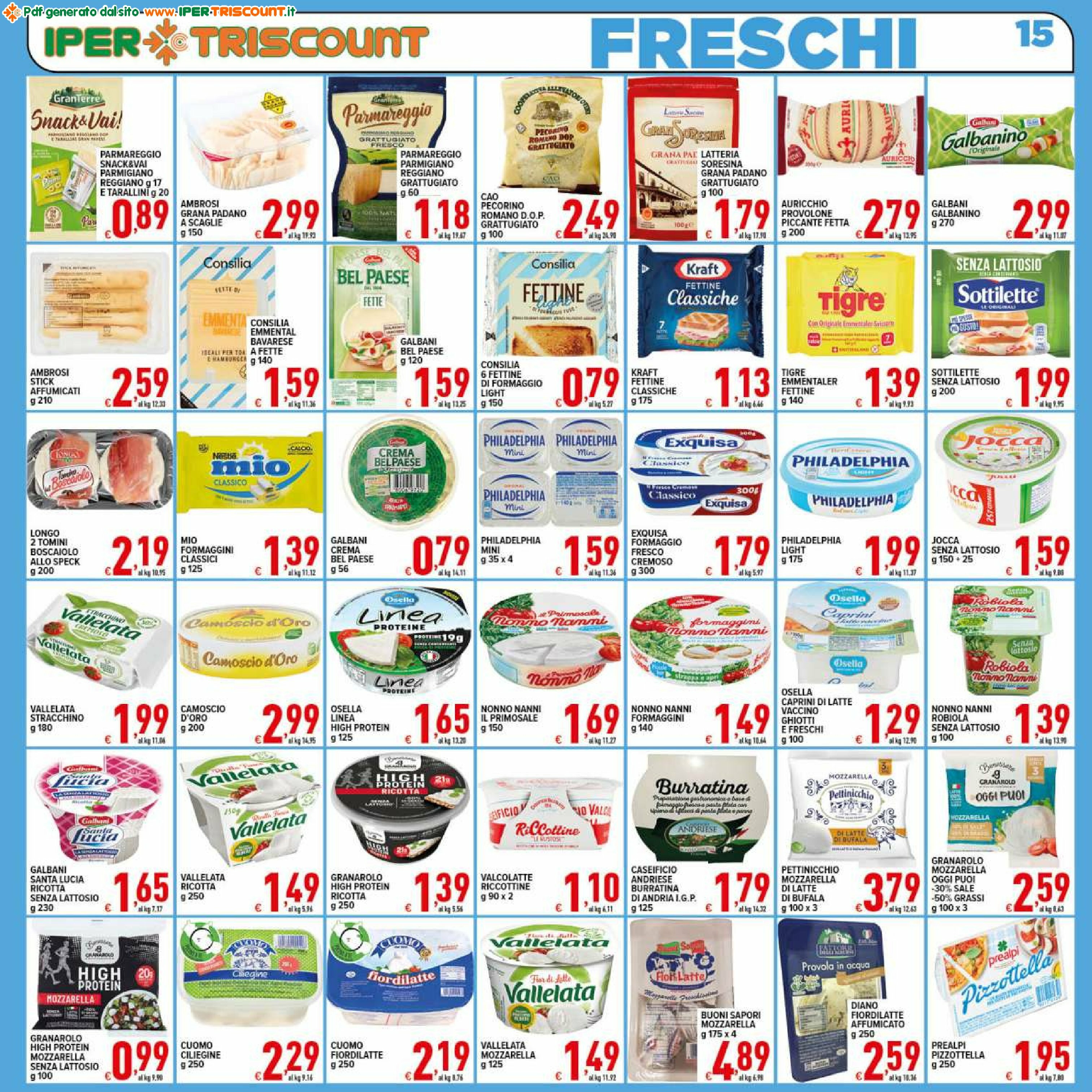 ipertriscount - Volantino Ipertriscount - Fonte Nuova valido dal 27/08 al 04/09 - page: 15