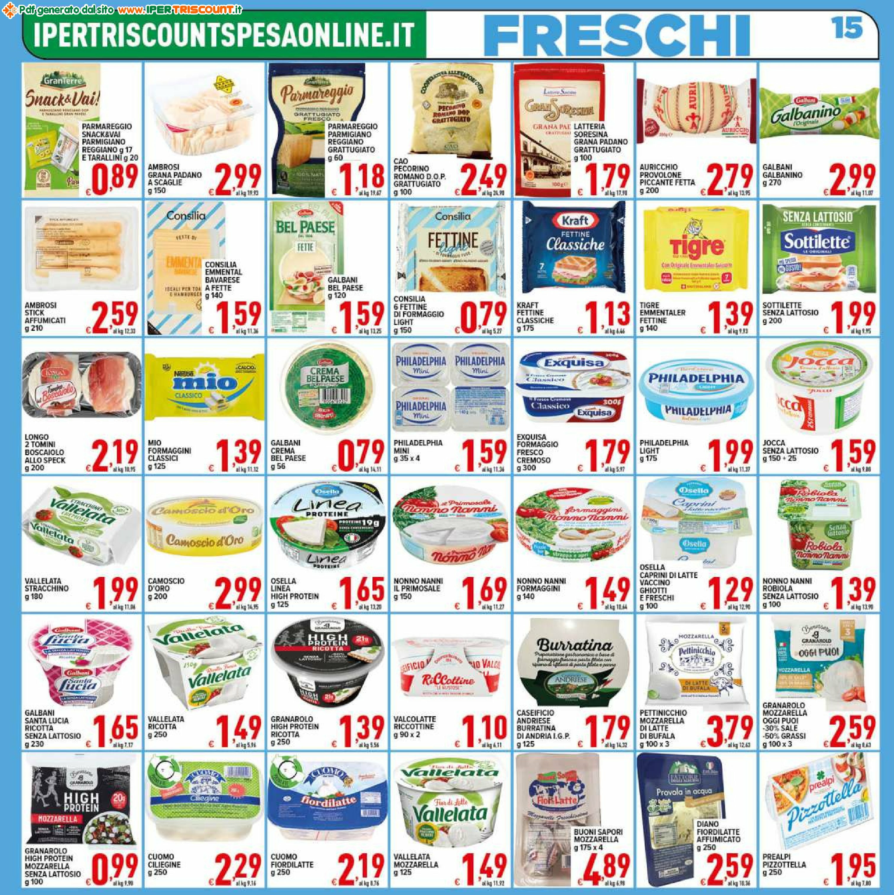 ipertriscount - Volantino Ipertriscount - C.C. La Romanina valido dal 27/08 al 04/09 - page: 15