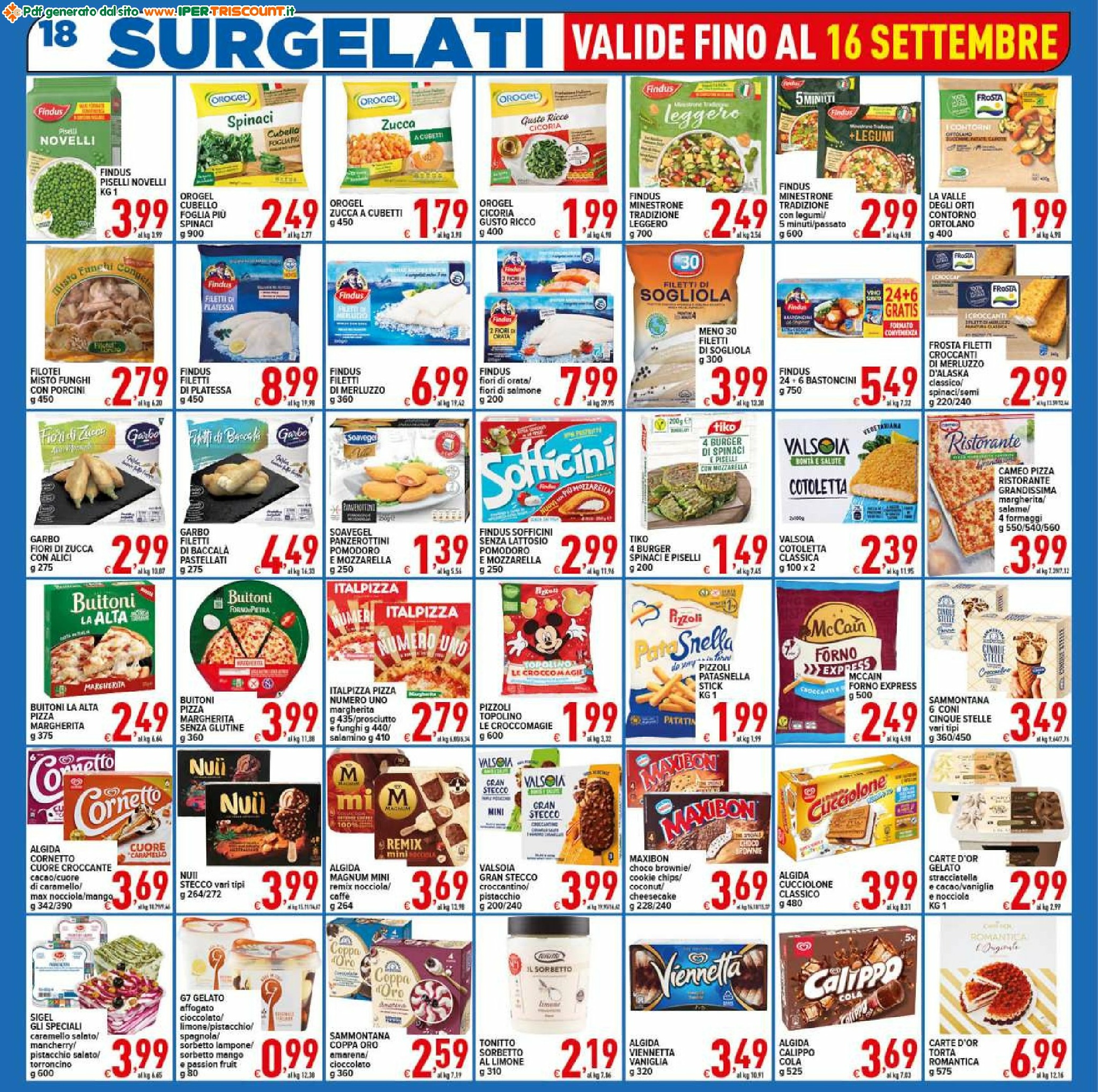 ipertriscount - Volantino Ipertriscount - Ponte di Nona, Centro commerciale Unico valido dal 05/09 al 16/09 - page: 18