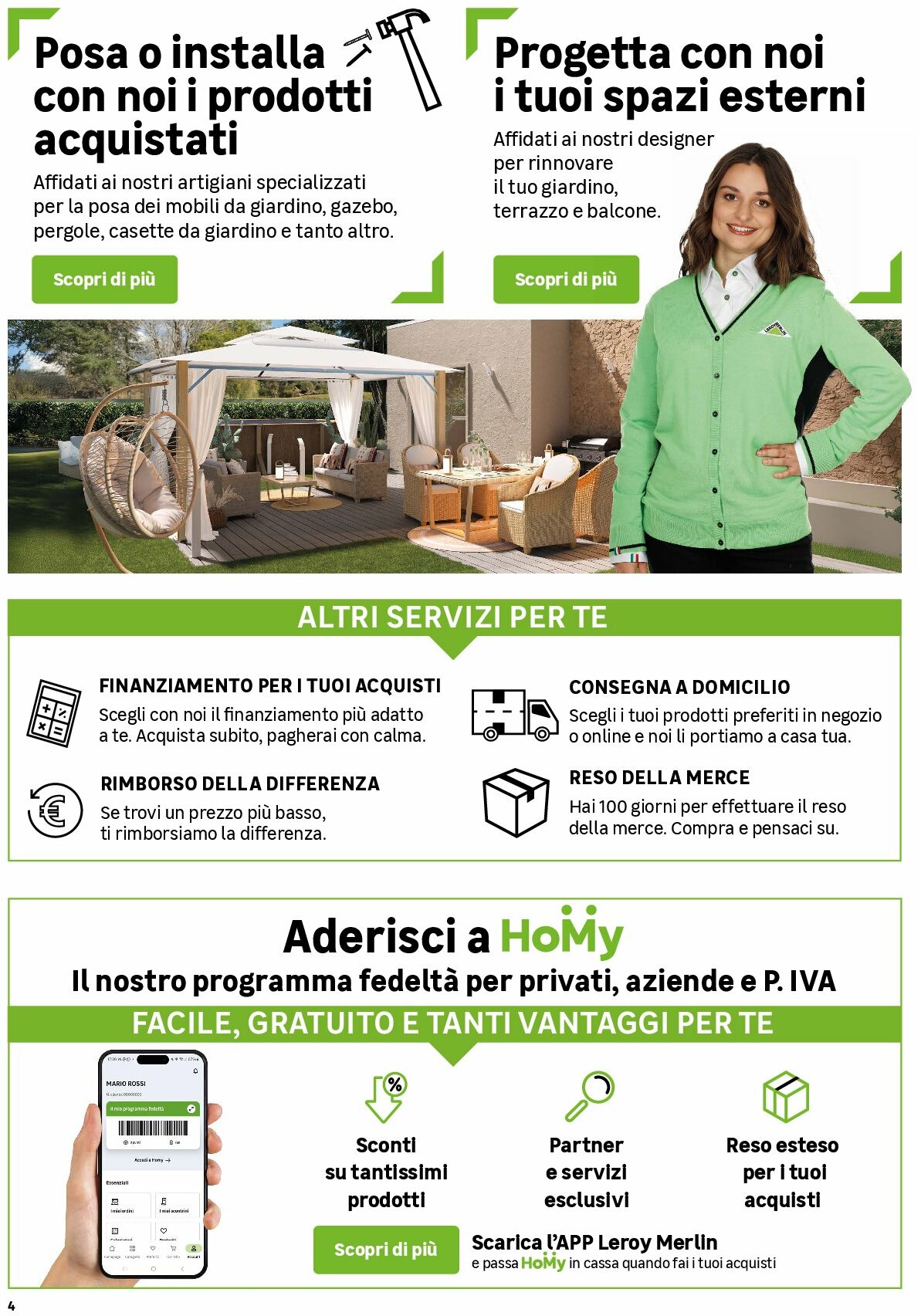 leroy-merlin - Volantino Leroy Merlin - Catalogo Giardino valido dal 01/06 al 31/10 - page: 4