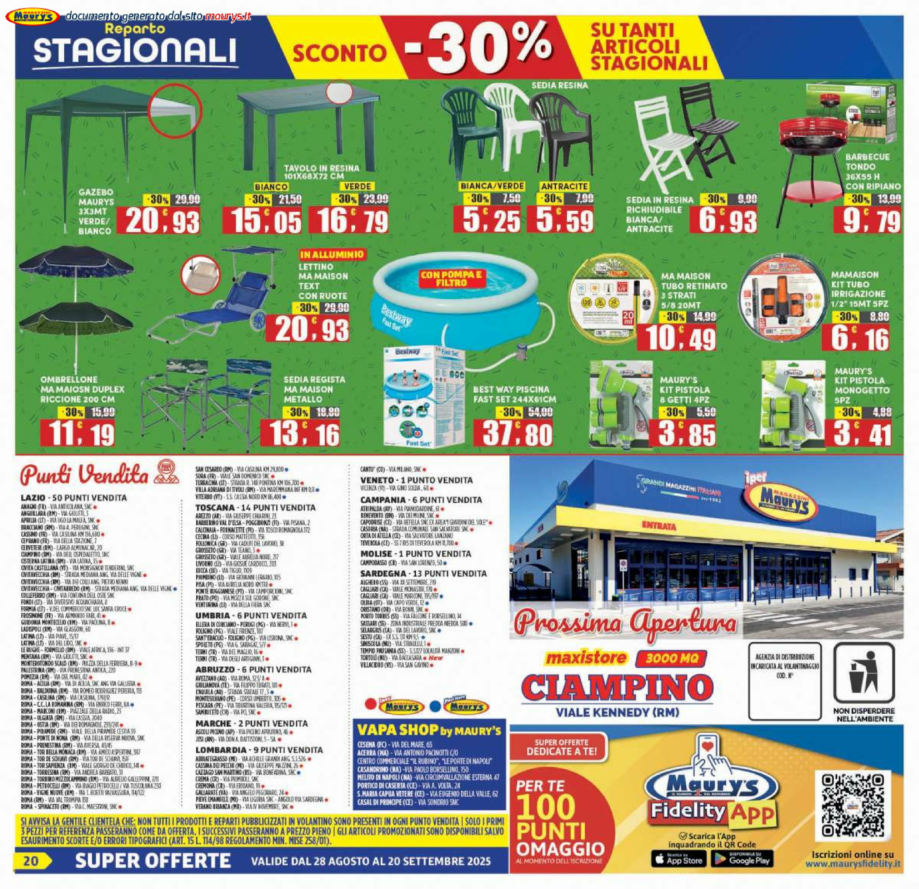 maury-s - Volantino Maury's - Back to school valido dal 28/08 al 20/09 - page: 20