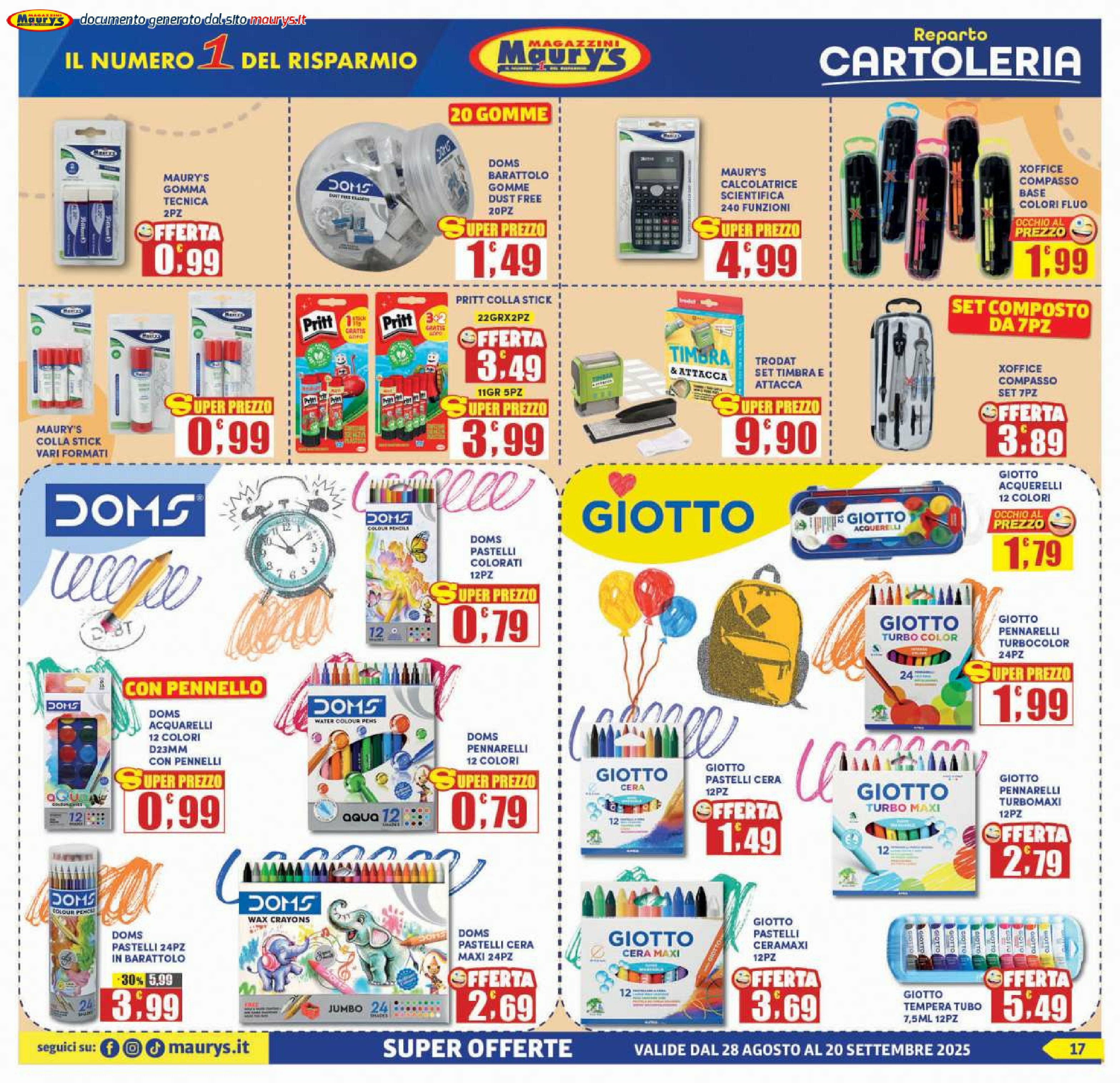maury-s - Volantino Maury's - Back to school valido dal 28/08 al 20/09 - page: 17