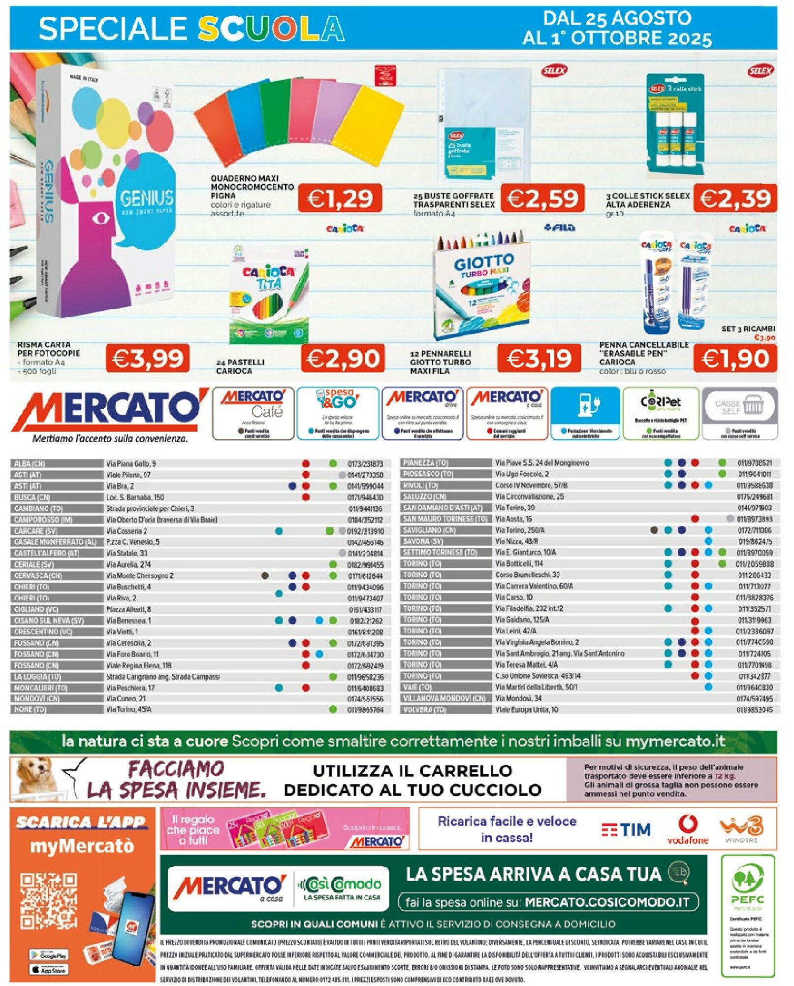 mercato - Volantino Mercatò - Sottocosto Freschissimi valido dal 25/08 al 03/09 - page: 16