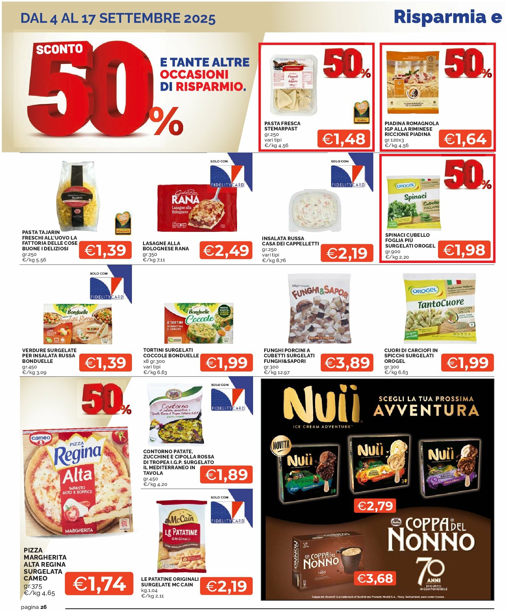 mercato-big - Volantino Mercatò Big - Feste Imperdibili valido dal 04/09 al 17/09 - page: 26