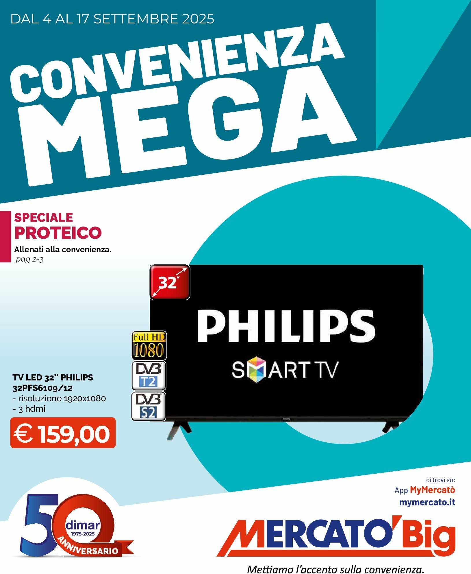 mercato-big - Volantino Mercatò Big - Convenienza mega valido dal 04/09 al 17/09