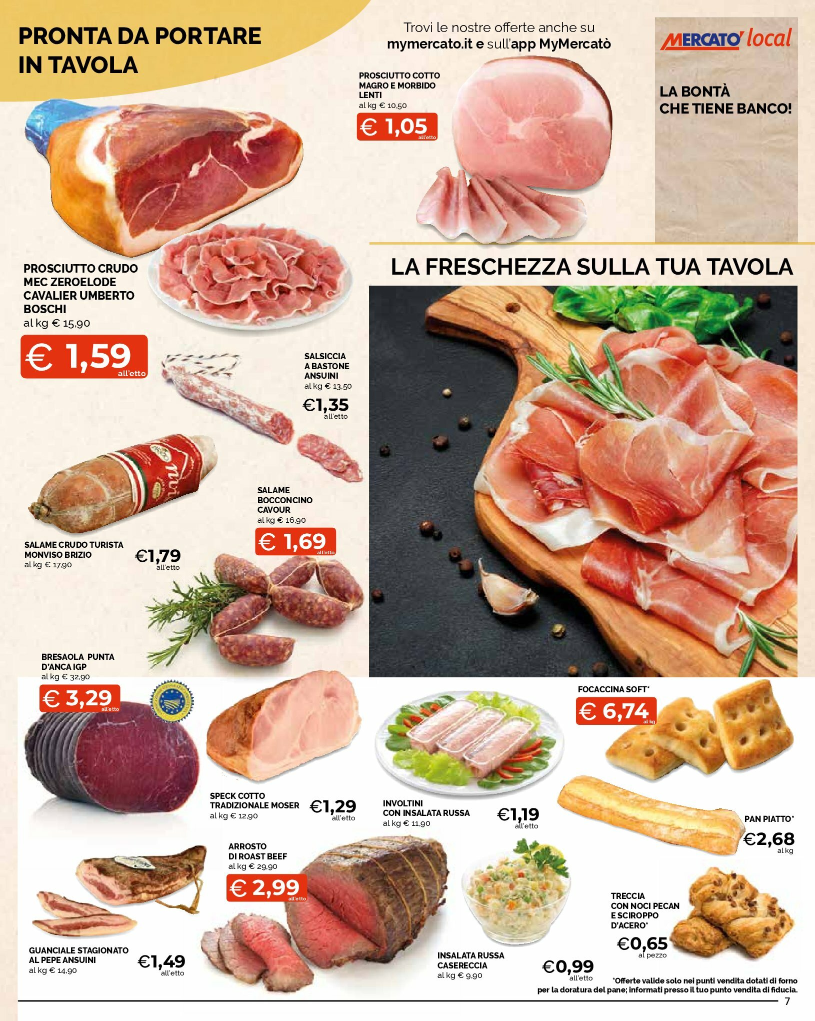 mercato-local - Volantino Mercatò Local valido dal 18/08 al 03/09 - page: 7