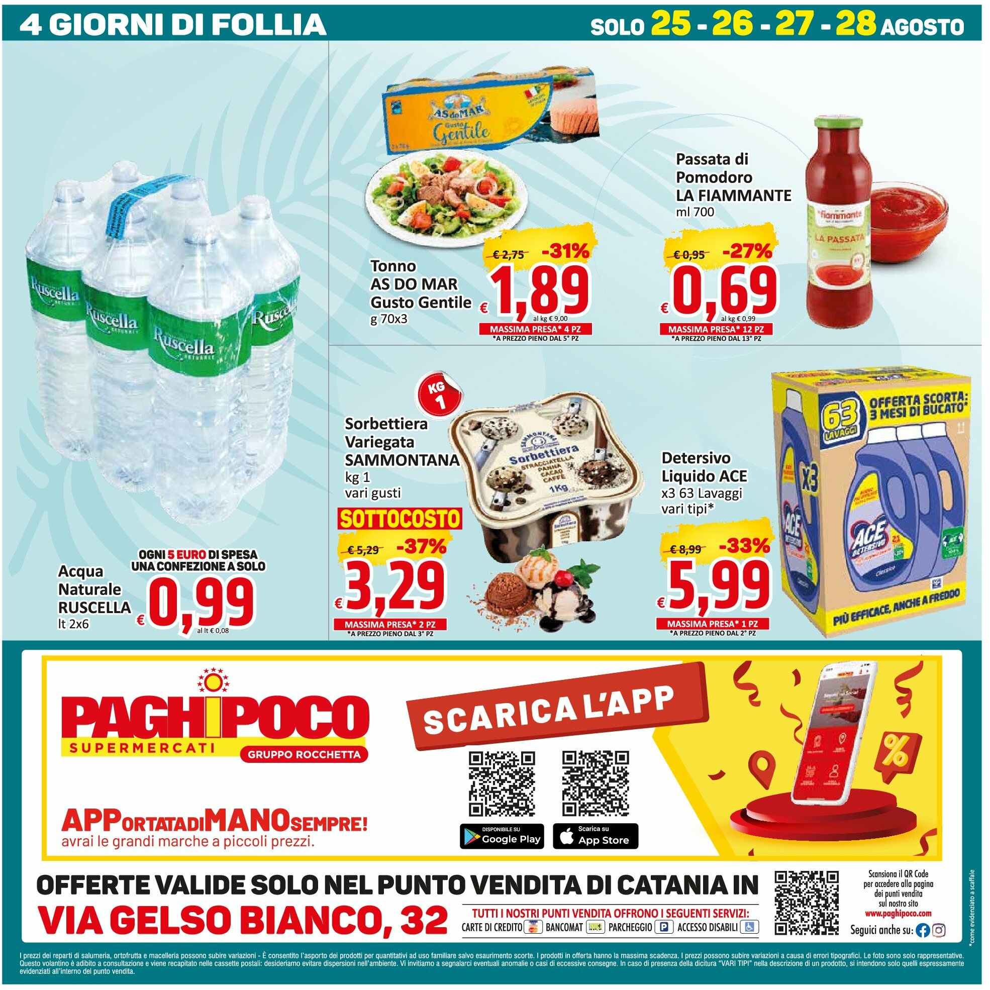 paghi-poco - Volantino Paghi Poco - Gelso Bianco valido dal 19/08 al 28/08 - page: 20