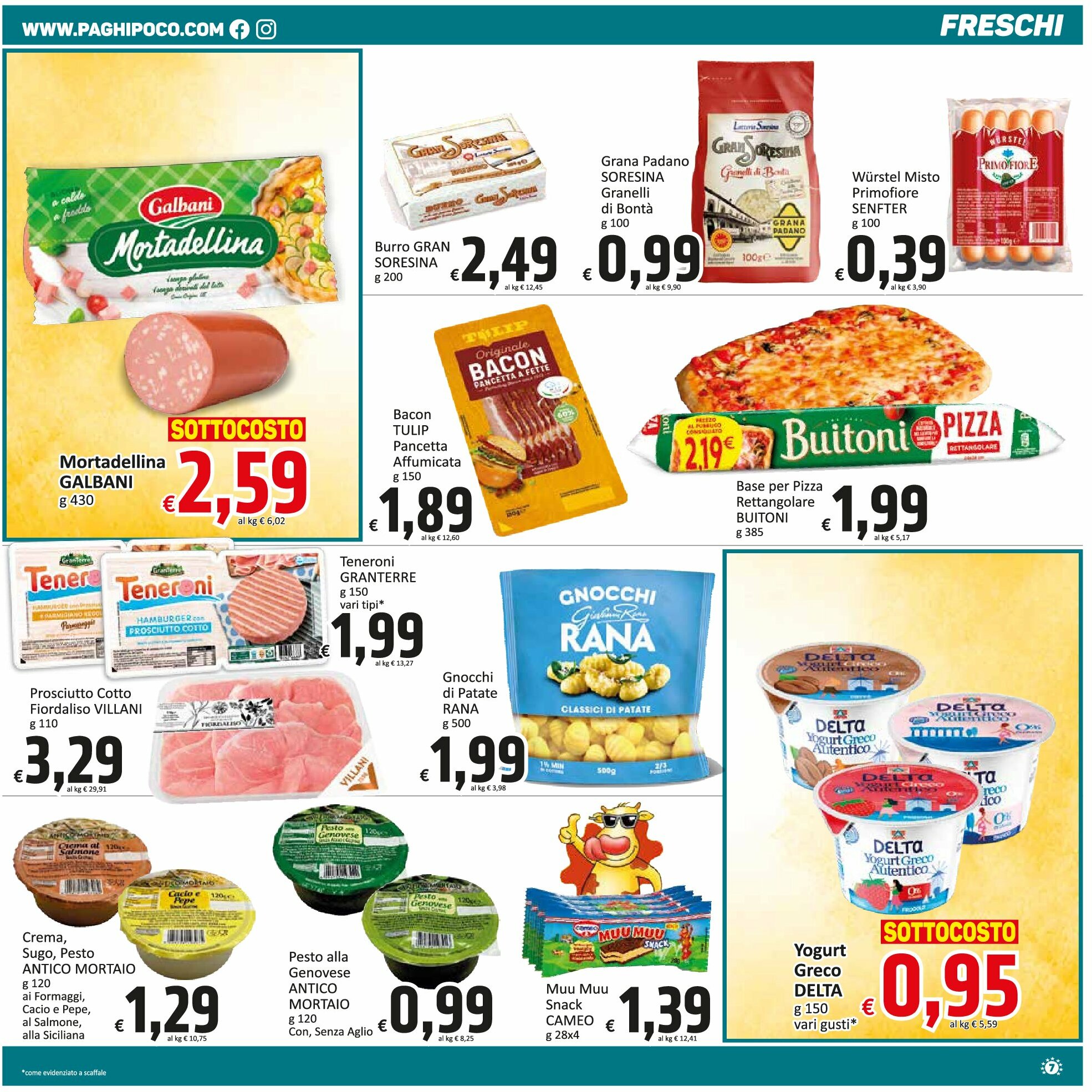 paghi-poco - Volantino Paghi Poco - Gelso Bianco valido dal 19/08 al 28/08 - page: 7