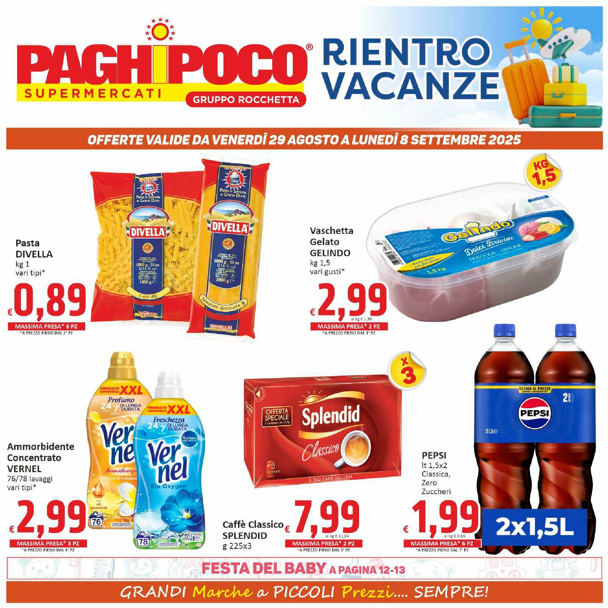 paghi-poco - Volantino Paghi Poco - Generico valido dal 29/08 al 08/09 - page: 1