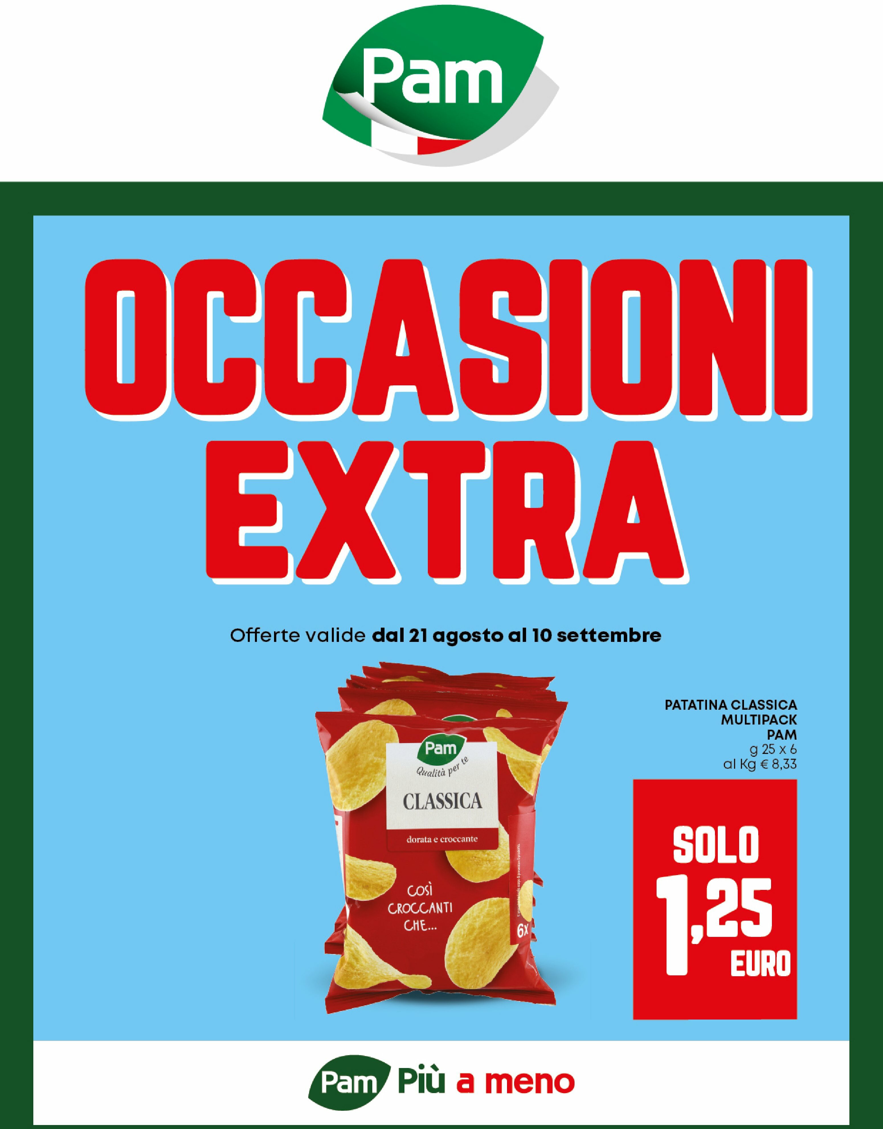 pam-retail-pro - Volantino Pam Retail Pro - Occasioni Extra valido dal 21/08 al 10/09 - page: 1