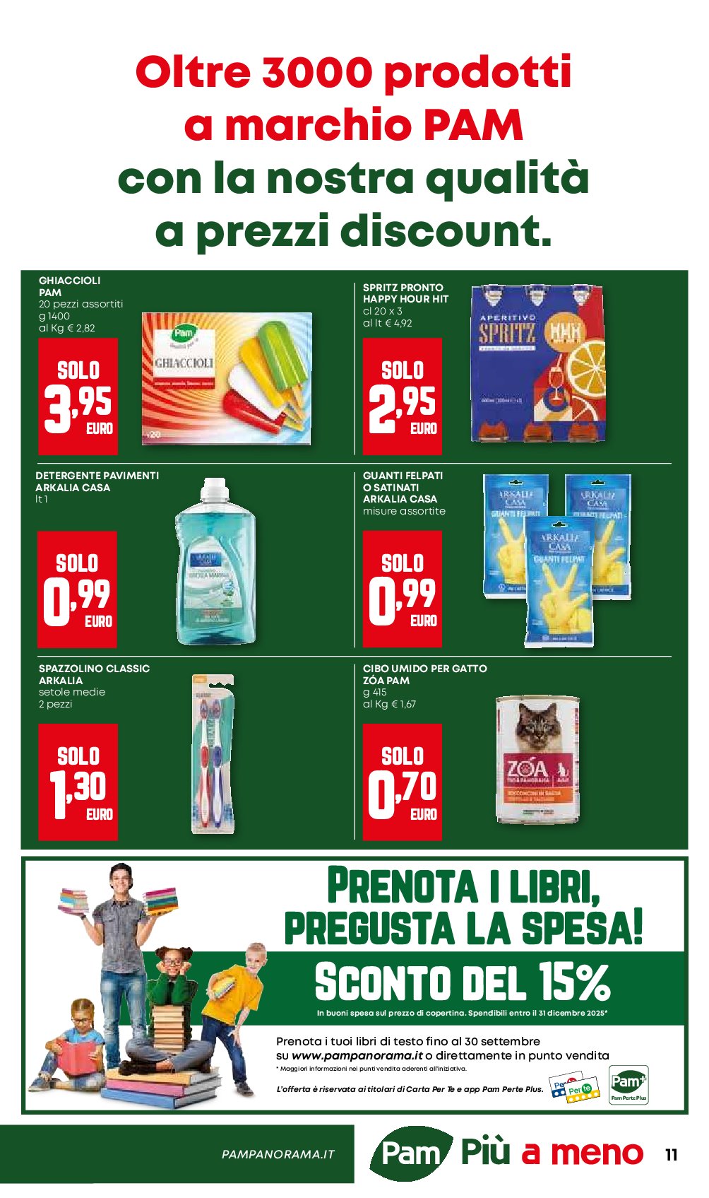 pam-retail-pro - Volantino Pam Retail Pro valido dal 28/08 al 10/09 - page: 11