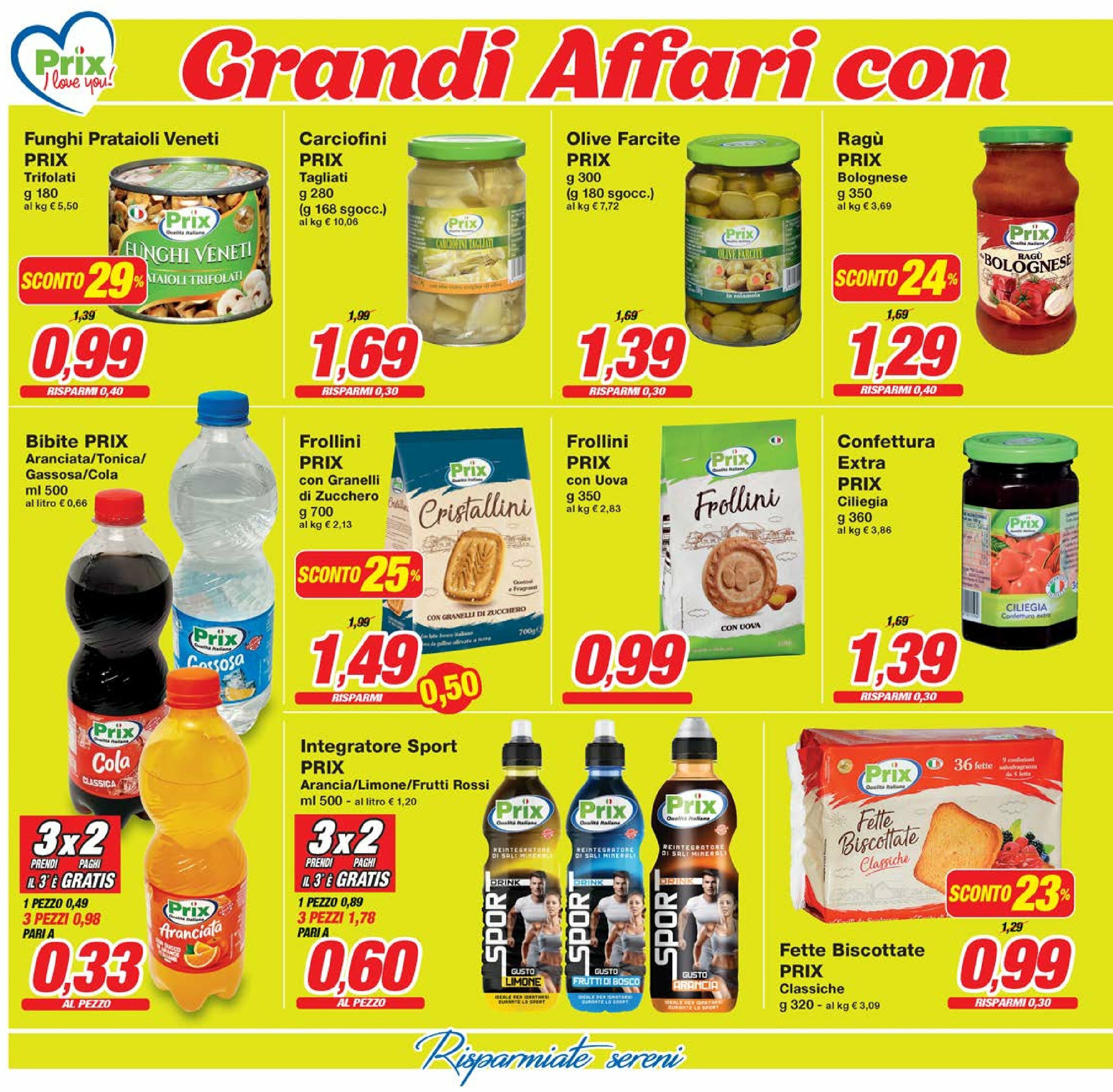 prix - Volantino Prix valido dal 22/08 al 01/09 - page: 4