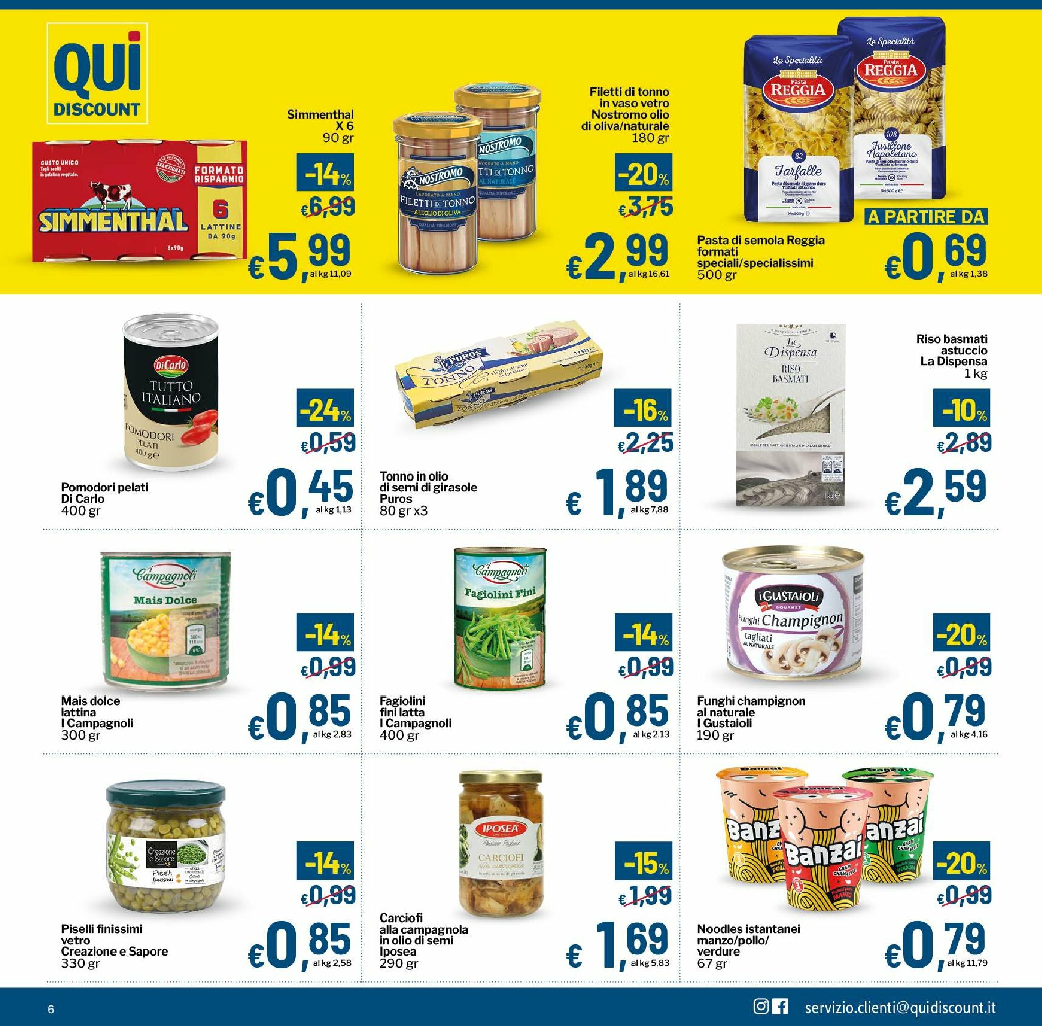 qui-discount - Volantino Qui discount valido dal 19/08 al 07/09 - page: 6
