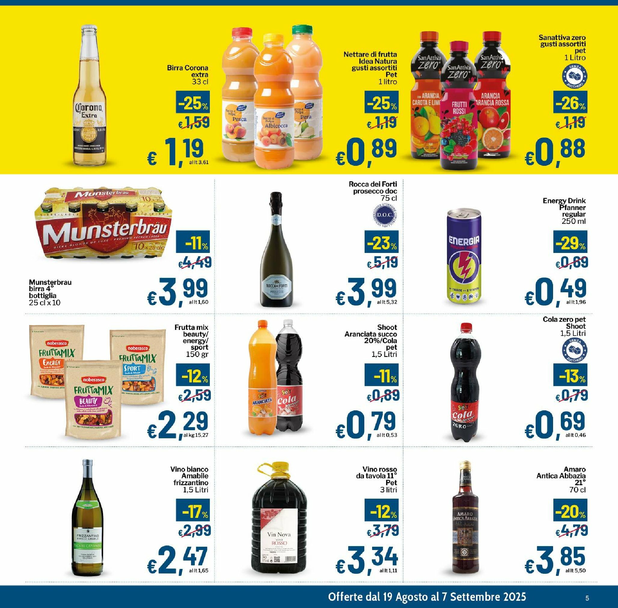 qui-discount - Volantino Qui discount valido dal 19/08 al 07/09 - page: 5