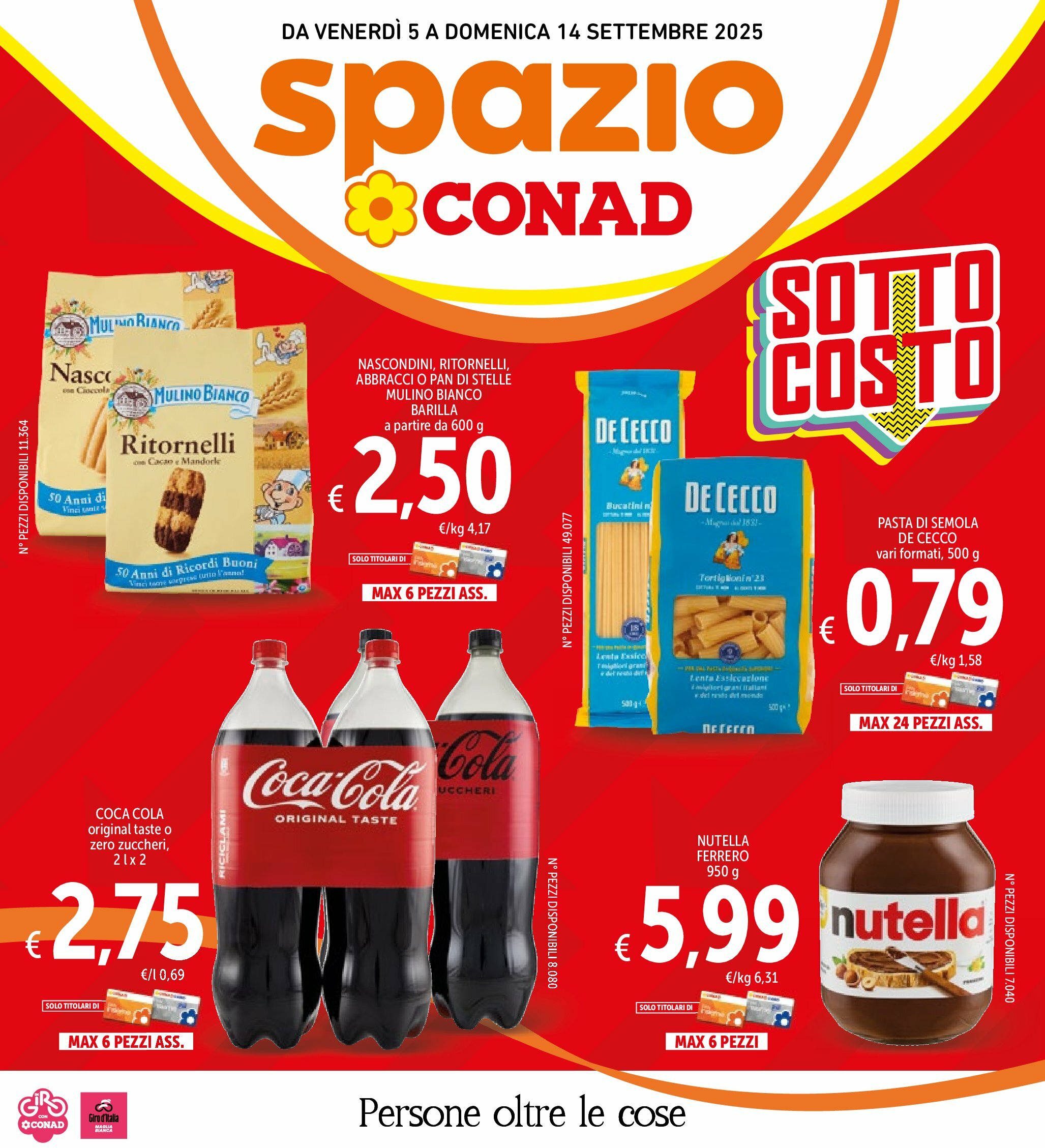 spazio-conad - Volantino Spazio Conad - Roma valido dal 05/09 al 14/09