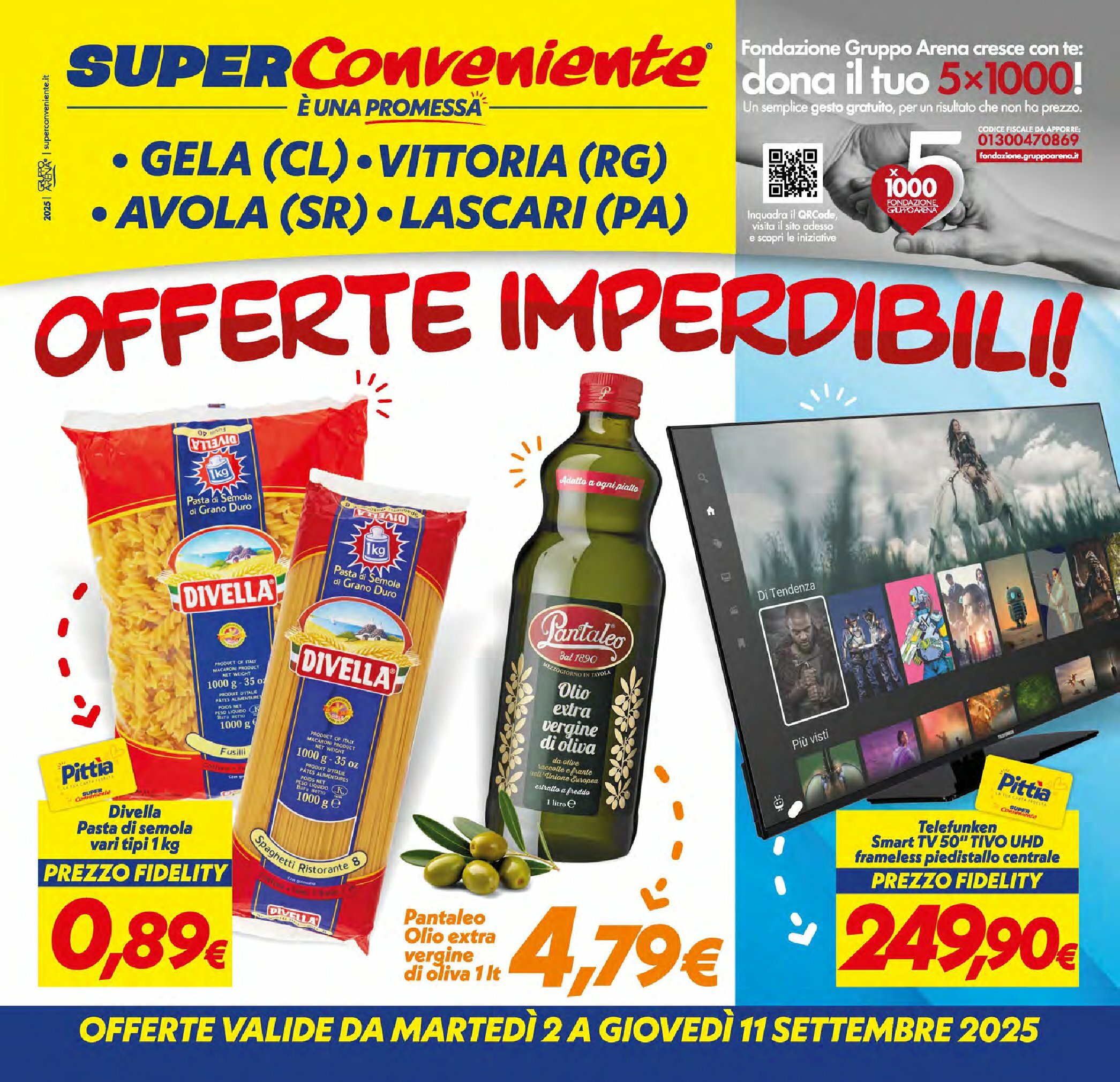 super-conveniente - Volantino Super Conveniente - Gela, Vittoria. Avola, Lascari valido dal 02/09 al 11/09