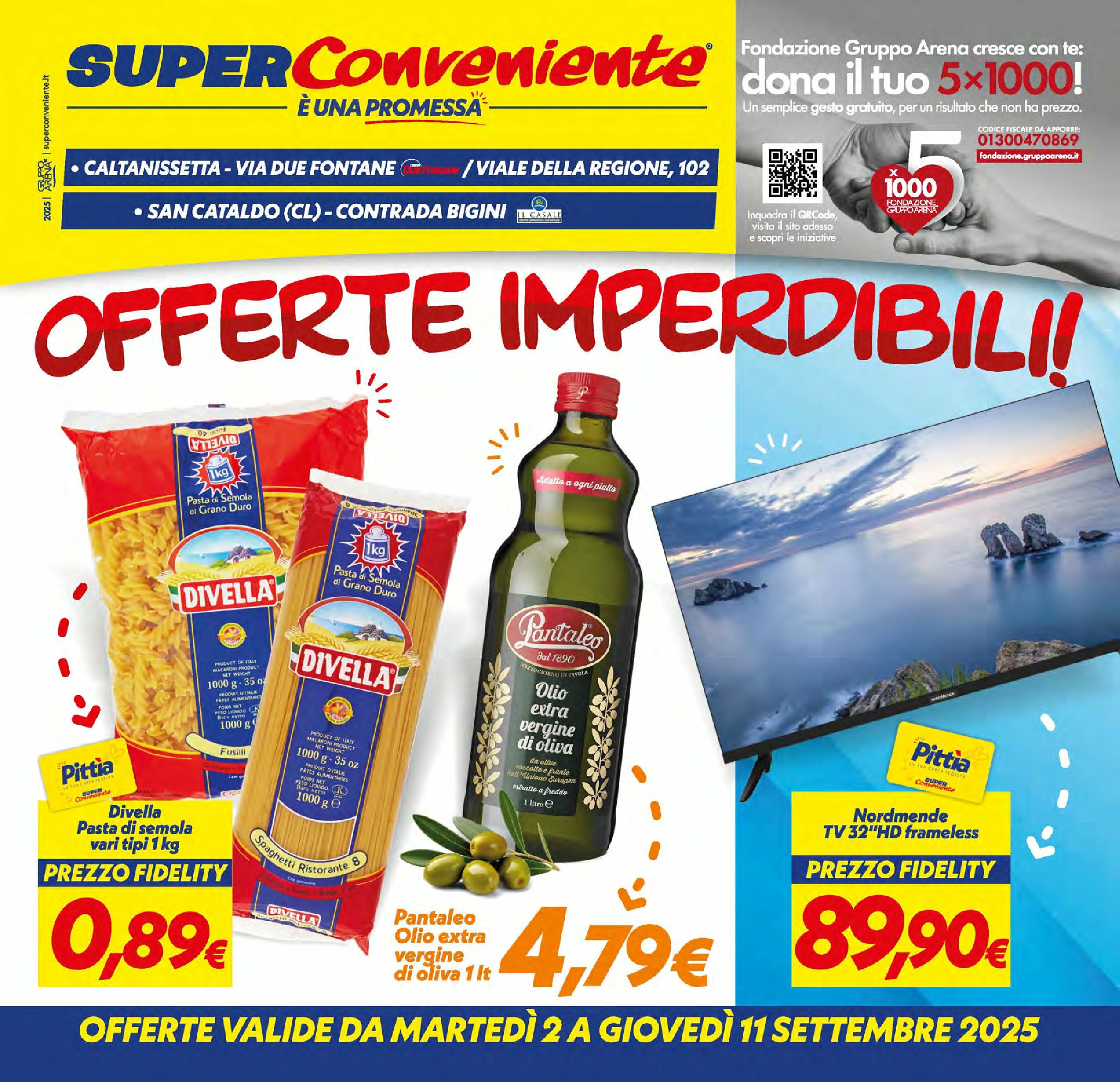 super-conveniente - Volantino Super Conveniente - Caltanissetta, San Cataldo valido dal 02/09 al 11/09 - page: 1